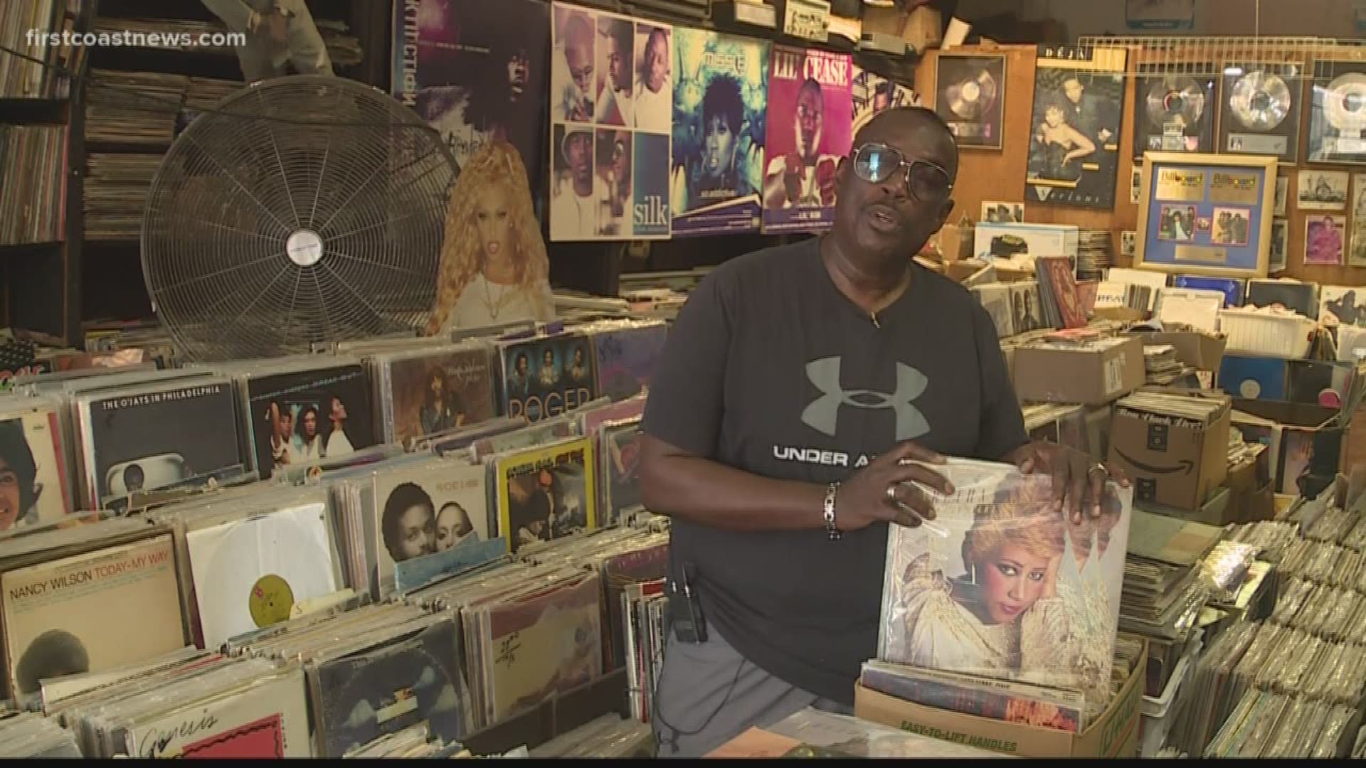 FCN visited a local record shop Friday where her music is still as popular as ever.