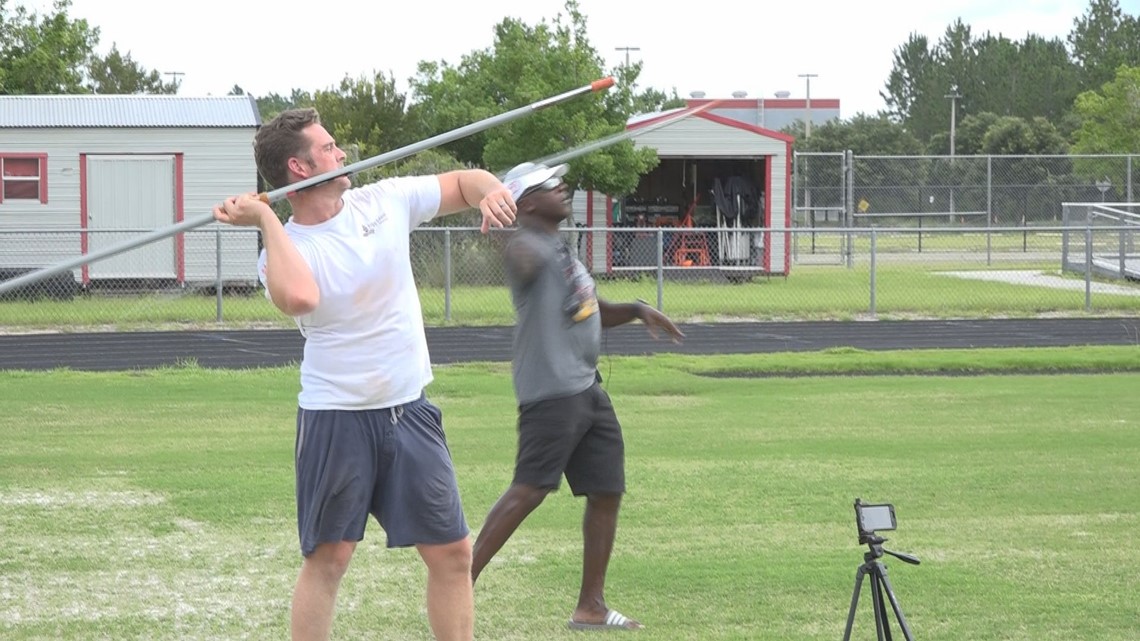 Average guy does Olympics javelin | firstcoastnews.com