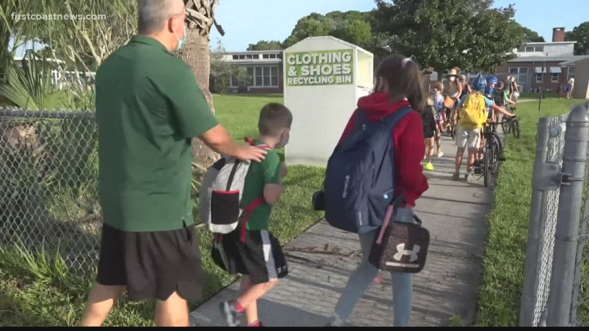 Thursday was the first day of classes for Duval County Public Schools.