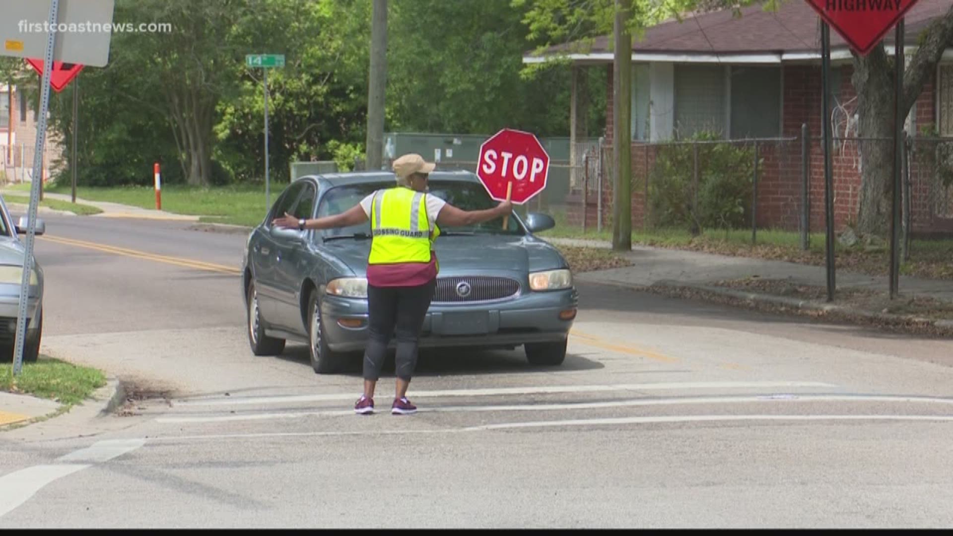 School crossing guards are many times overlooked, but carry a heavy weight in protecting children as they travel to and from school. Due to this, school districts are hoping to fill open vacancies.