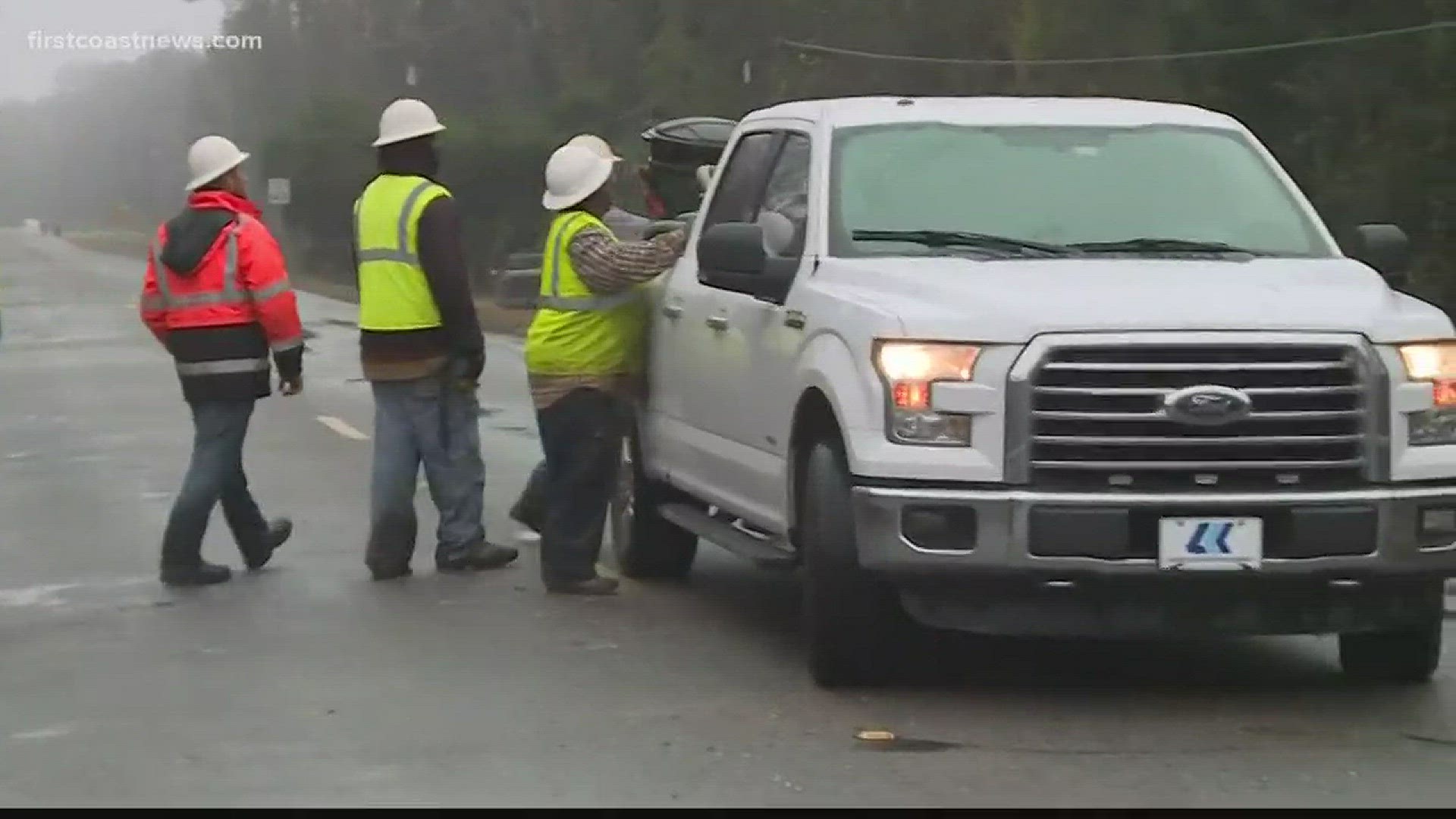 Middleburg's County Road 218 is back open after months of closures following damage to the road from Hurricane Irma.