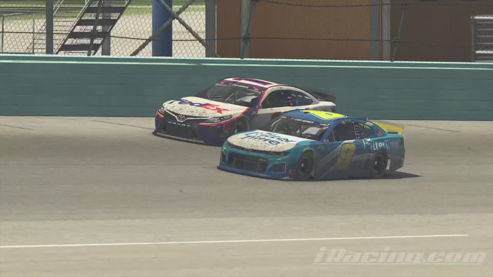 Following NASCAR's announcement to suspend until May 8, the iRacing Pro Invitational Series made its debut on March 22 with a full field and to a record audience.