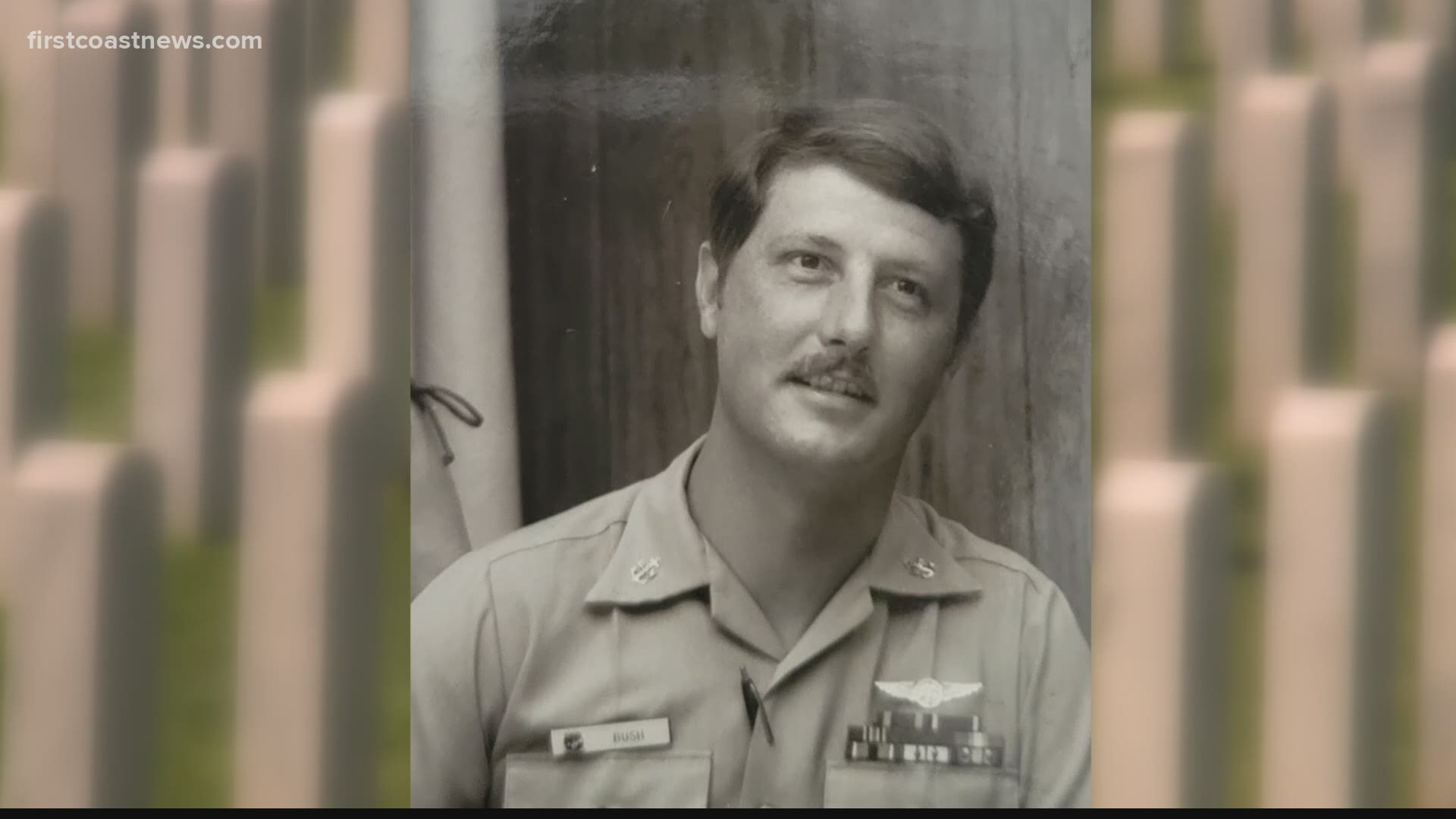 The family of Dennis Busch wants her husband to be moved to the Jacksonville National Cemetery, but the cost is too expensive.