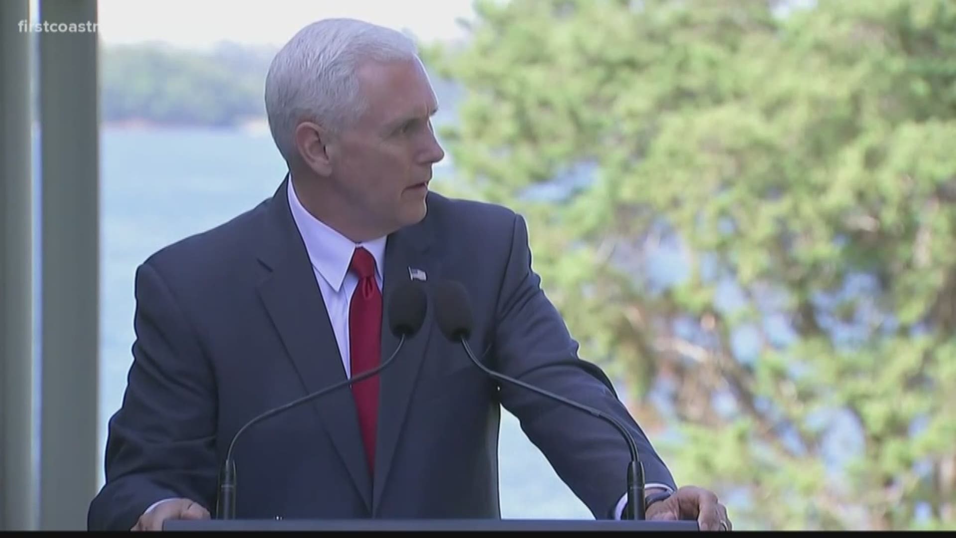 First Coast News will cover the Vice President's visit to Jacksonville.