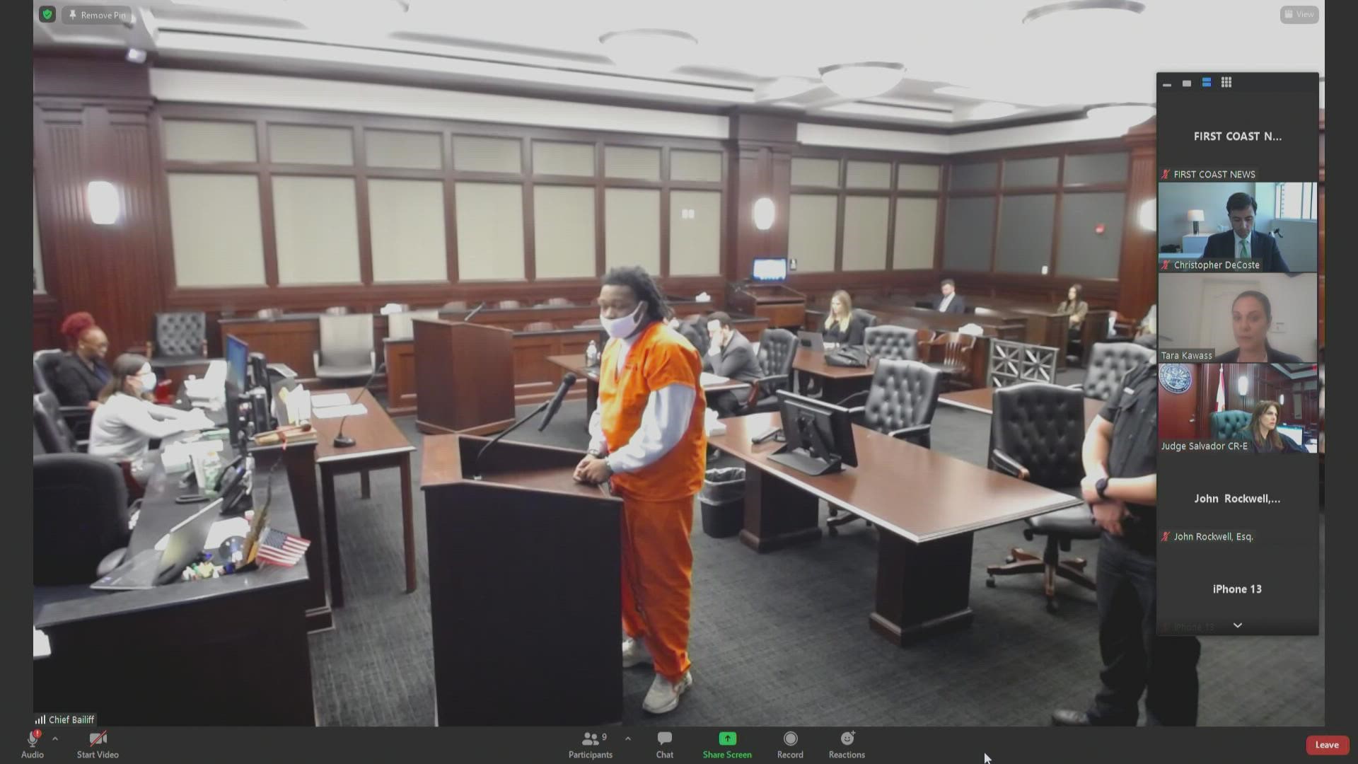 A judge heard arguments Friday during a hearing to lower accused killer Hakeem Robinson's (Ksoo's) bond. A decision is expected in the coming weeks.