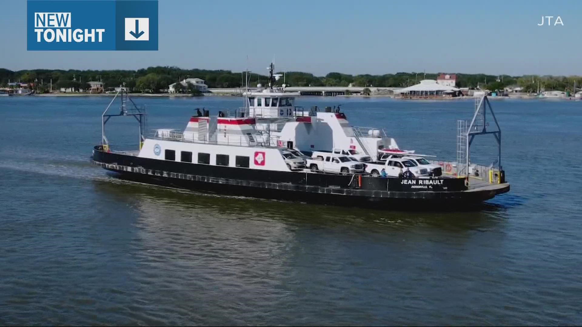 JTA will suspend St. Johns River Ferry service from January 14 to April 1, 2023 for routine vessel maintenance required by the U.S. Coast Guard.
