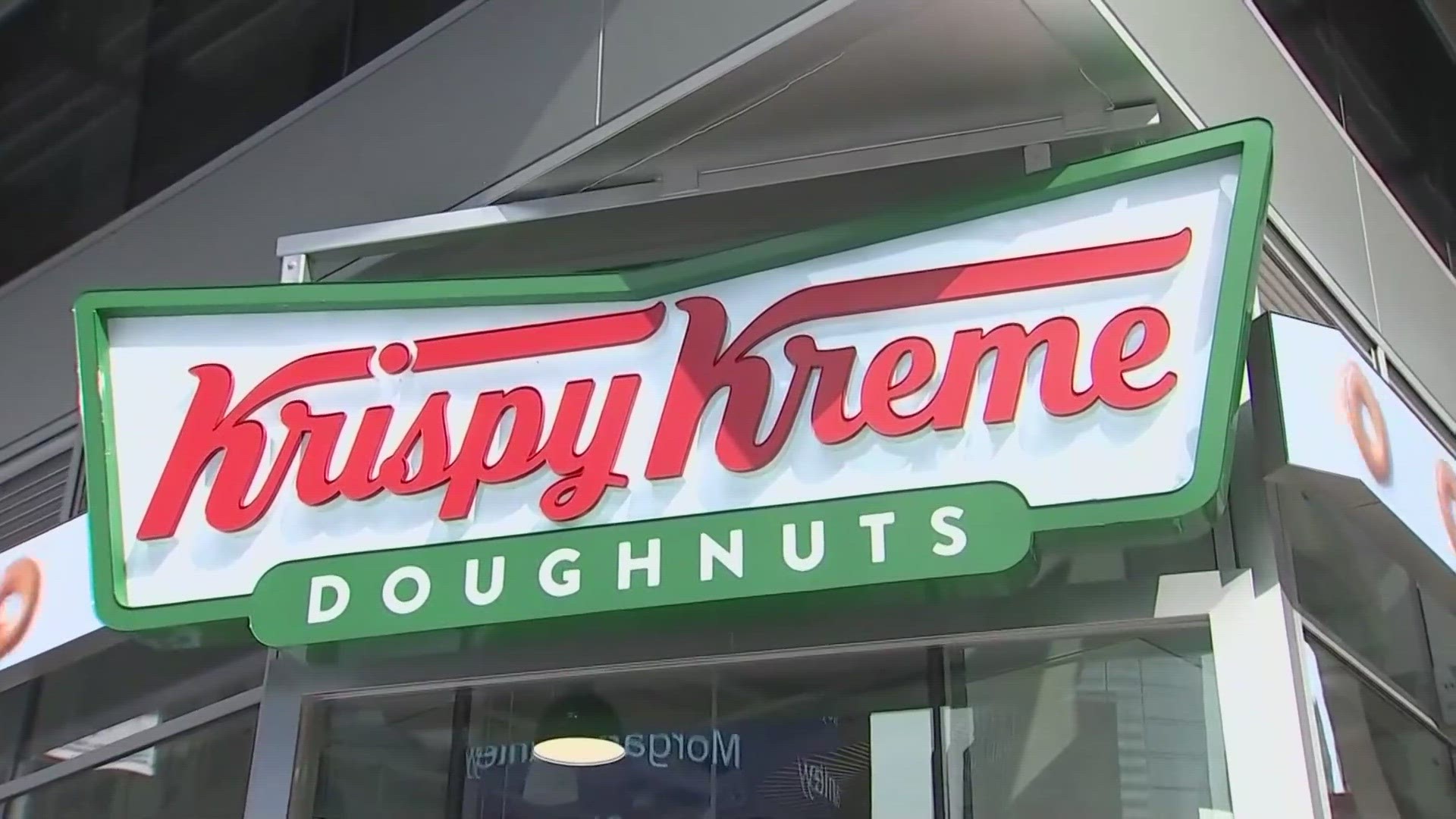At Krispy Kreme, customers can buy a dozen original glaze doughnuts and get a second dozen of doughnuts for the sales tax amount spent on the first dozen.