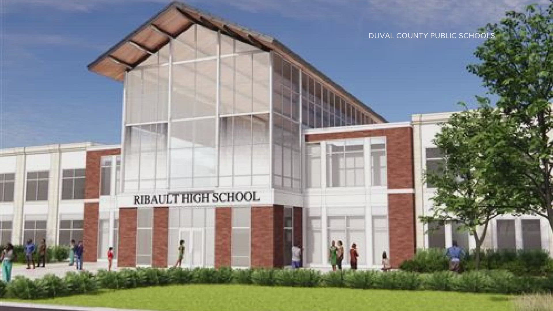 Six decades worth of Jacksonville history will crash to the ground soon. Duval County School leaders held a groundbreaking for the new Jean Ribault High School.