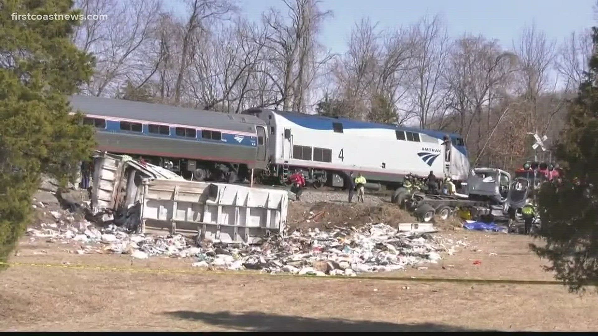 Republican members of Congress jumped into action after their train collided with a garbage truck in rural Virginia on Wednesday, in a crash that left one person dead and others wounded. One lawmakers administered CPR and others carried an injured person