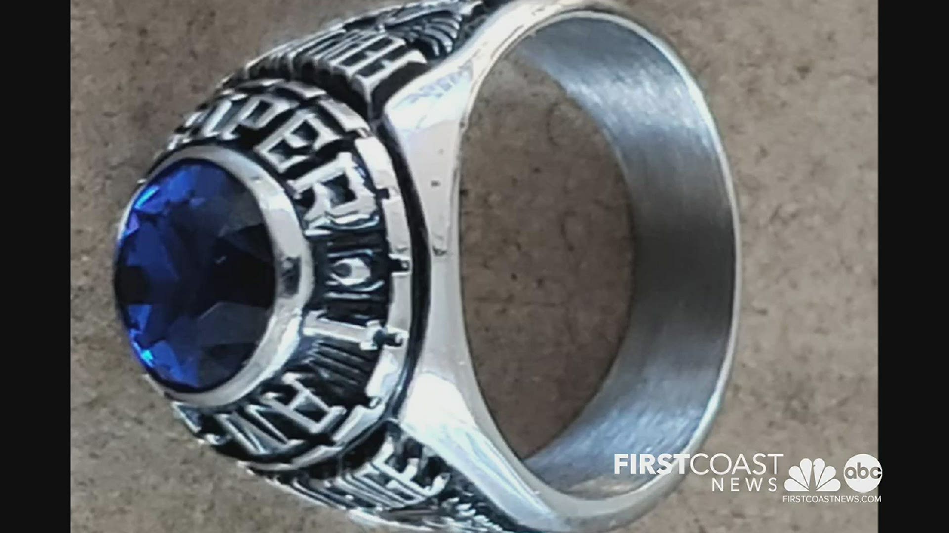 Bono's: Duval Station shared photos of the ring on Facebook, hoping to reunite the ring with its owner.