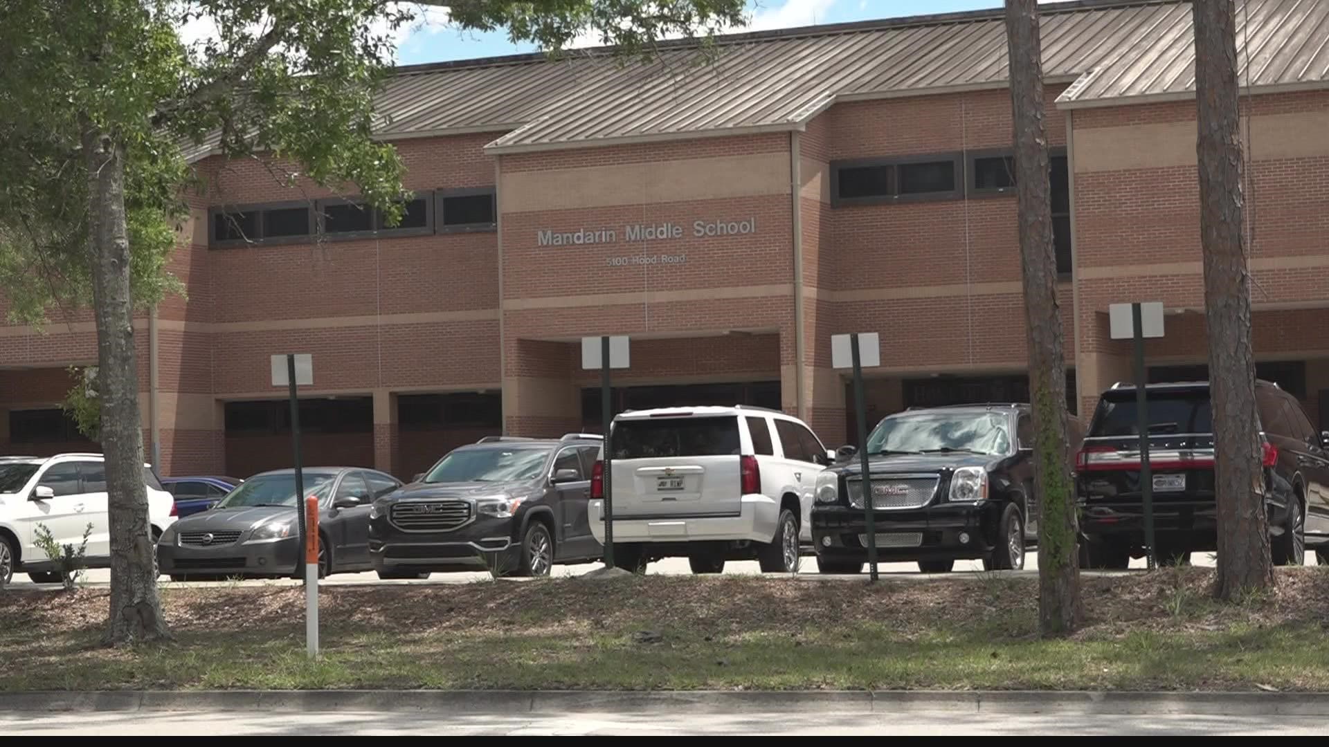 The family says a teacher at Mandarin Middle School in Jacksonville called the child the N word in front of other students.