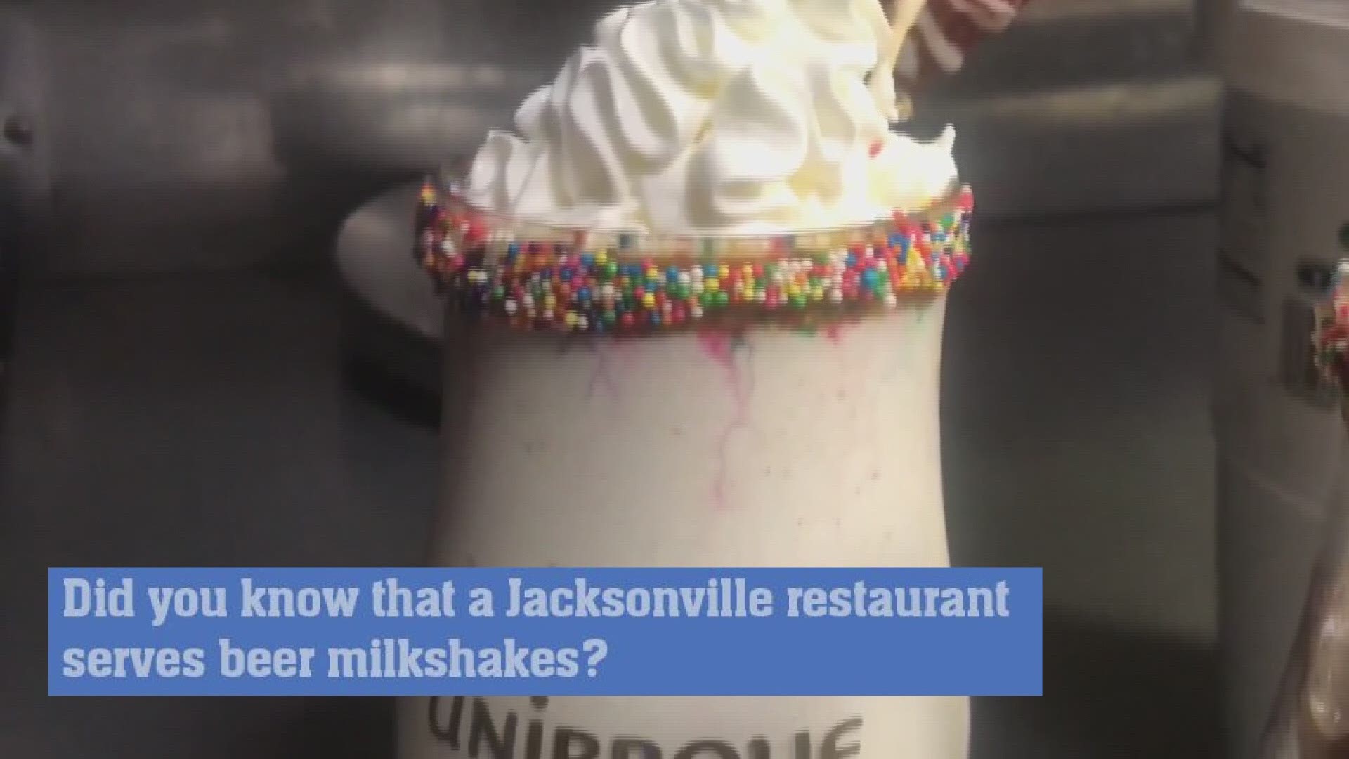One Jacksonville restaurant is beating the heat with these beer-shakes.