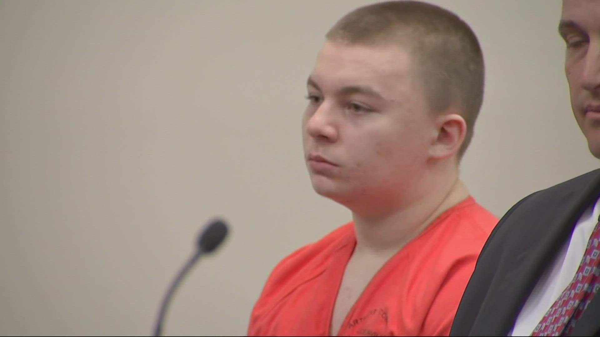 Aiden Fucci is accused of stabbing Tristyn Bailey more than 100 time in May of last year.