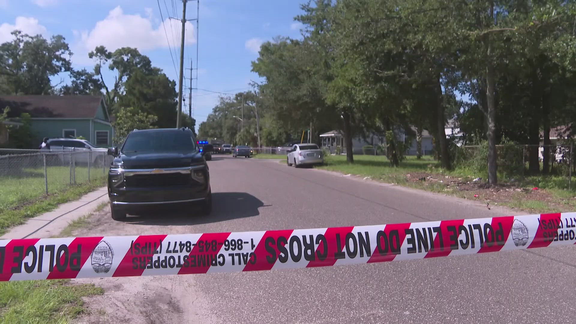 The Jacksonville Sheriff's Office said officers initially responded to a report of a mentally ill man after his mother called 911.