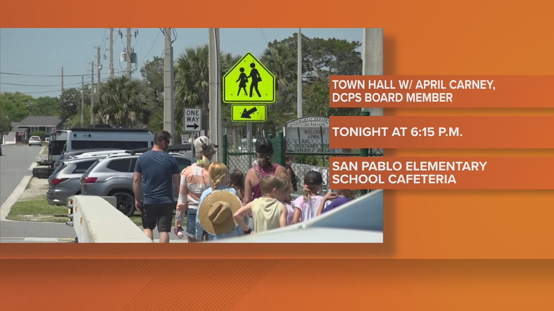 The town hall meeting will take place inside of San Pablo Elementary's cafeteria. DCPS identified the school as a candidate to close due to budget constraints.