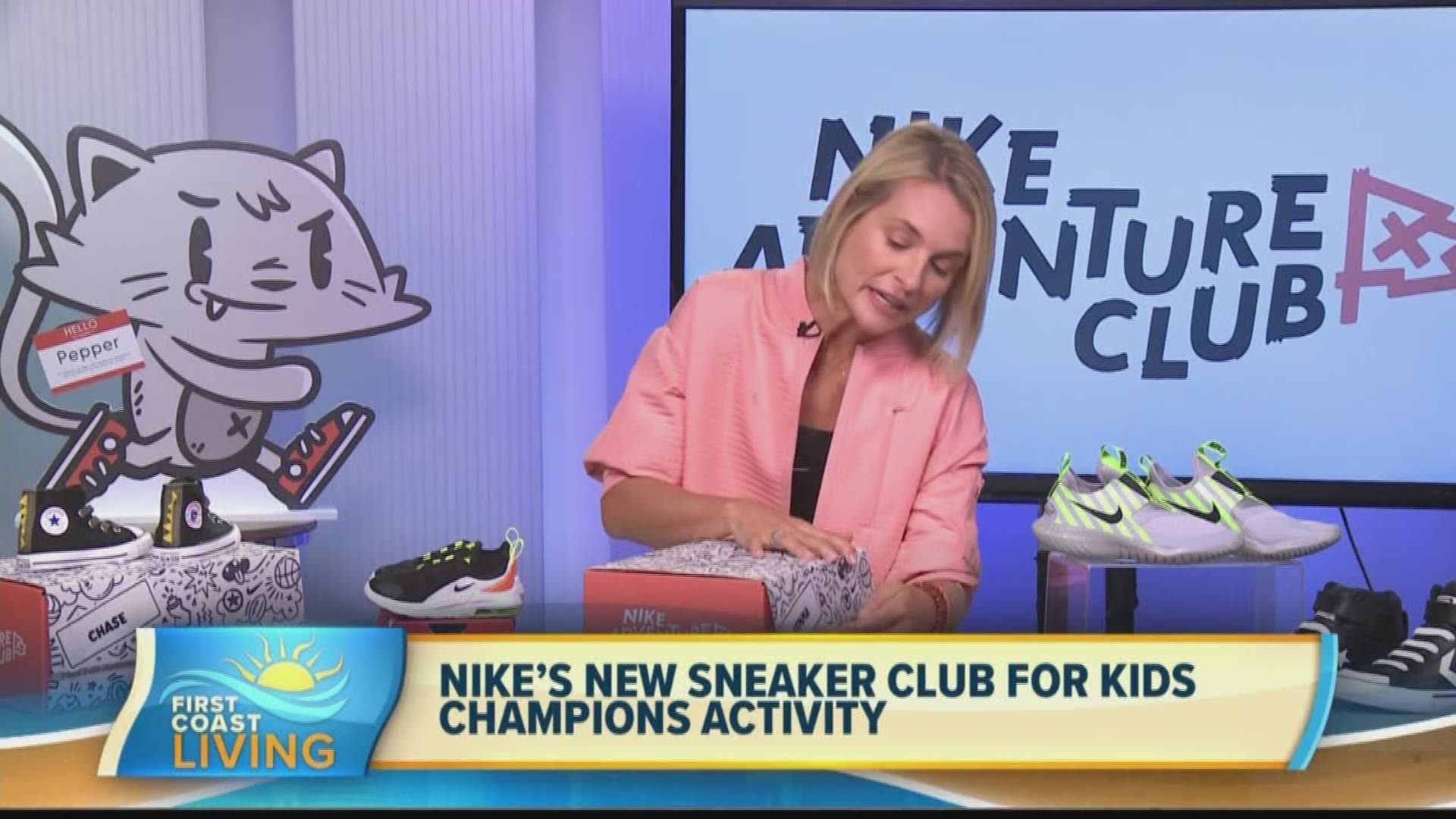 Nike’s New Sneaker Club for Kids Champions Activity and Exploration!