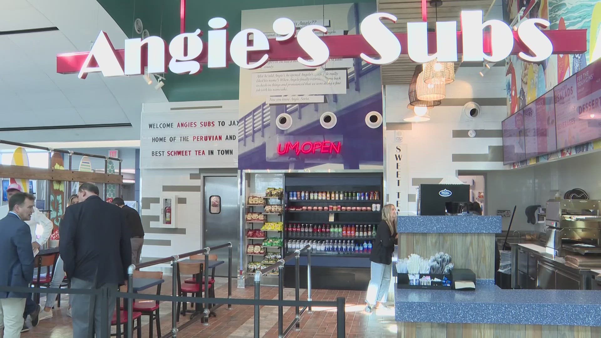 'Huge opportunity' Angie's Subs opens at Jacksonville International