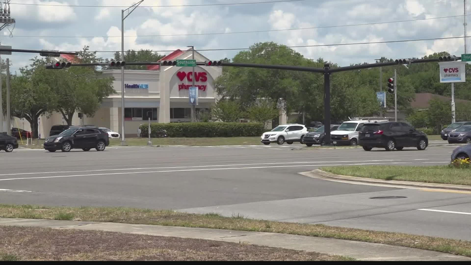 Traffic crashes in Jacksonville have been the worst in these particular intersections.