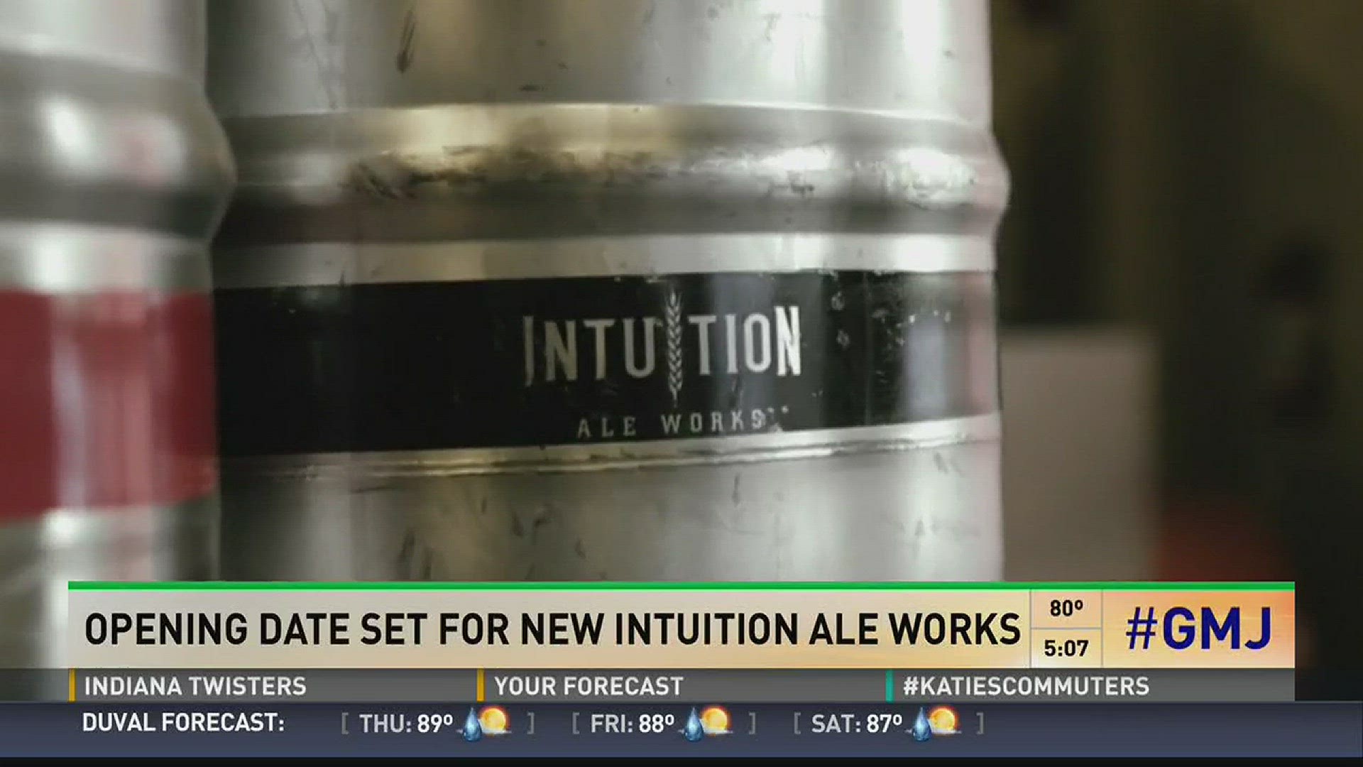 A September date has been set for the opening of the new Intuition Ale Works located on E. Bay Street.