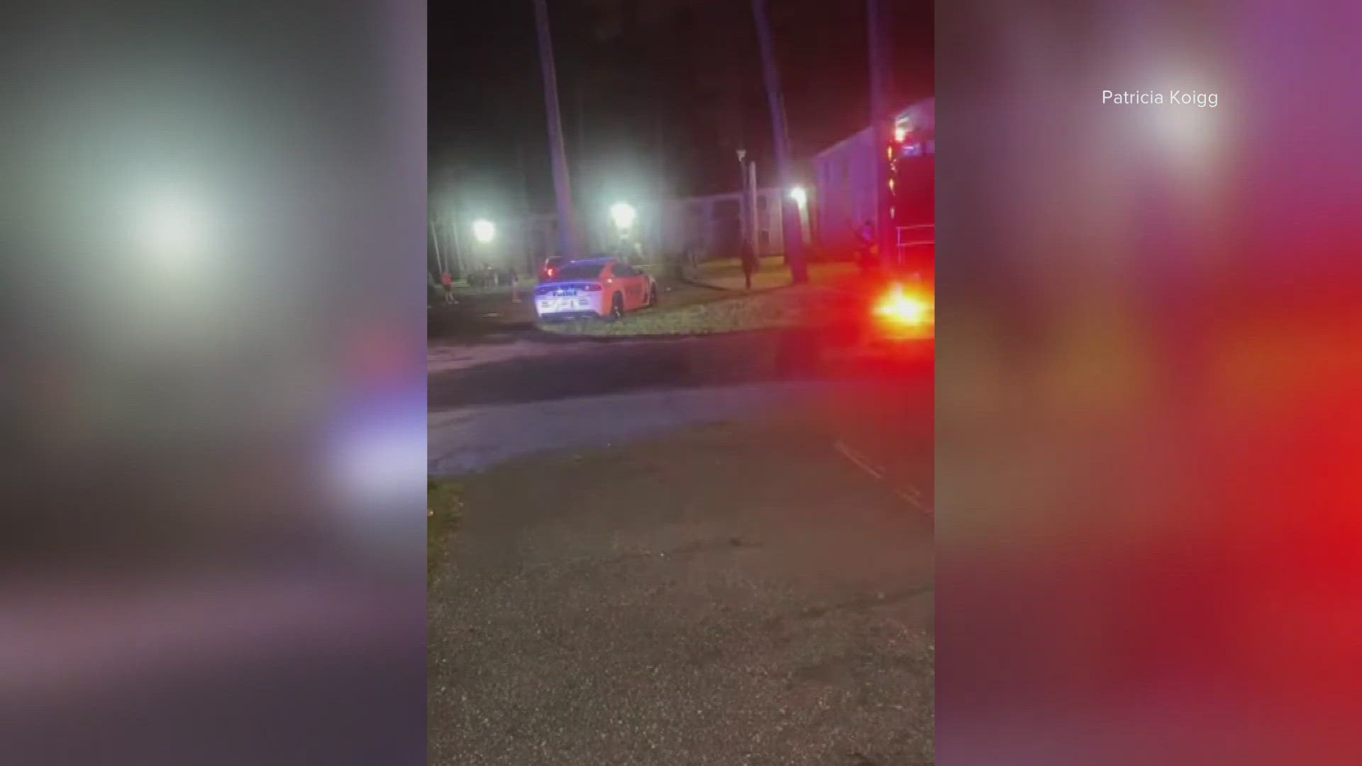 A spokesperson with the St. Marys, Georgia, Police Department said officers were responding to calls of "threats" at the Cumberland Oaks Apartments late Sunday night