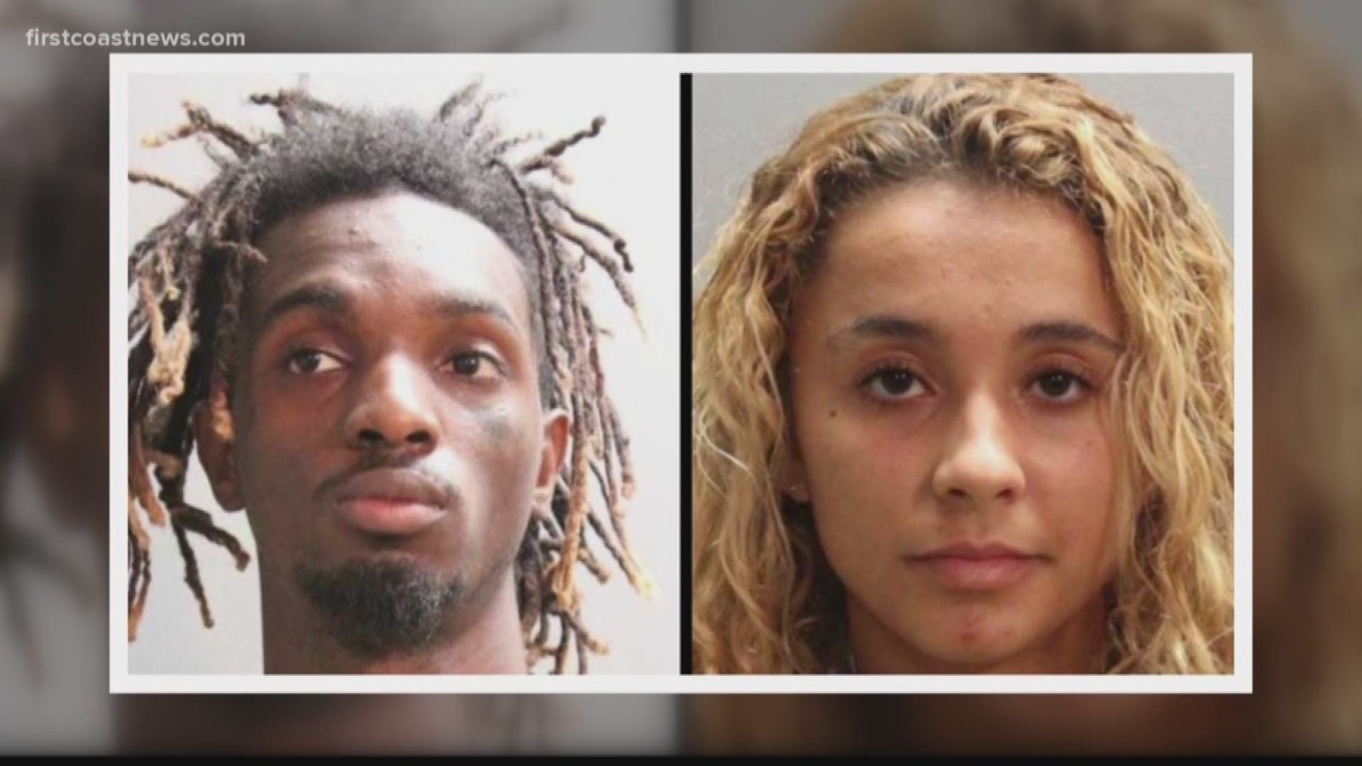 Trinity Tavarez-Soto, 19, and Mark Gray, 20, were arrested and charged with animal cruelty.