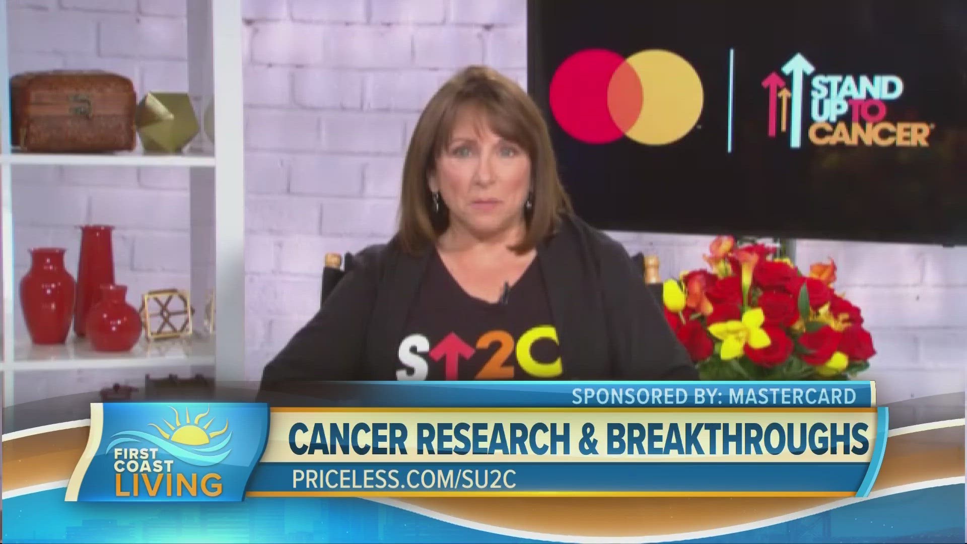 Sue Schwartz, cancer advocate and co-founder of the non-profit Stand Up To Cancer, discusses Stand Up To Cancer’s mission and how we can all help.