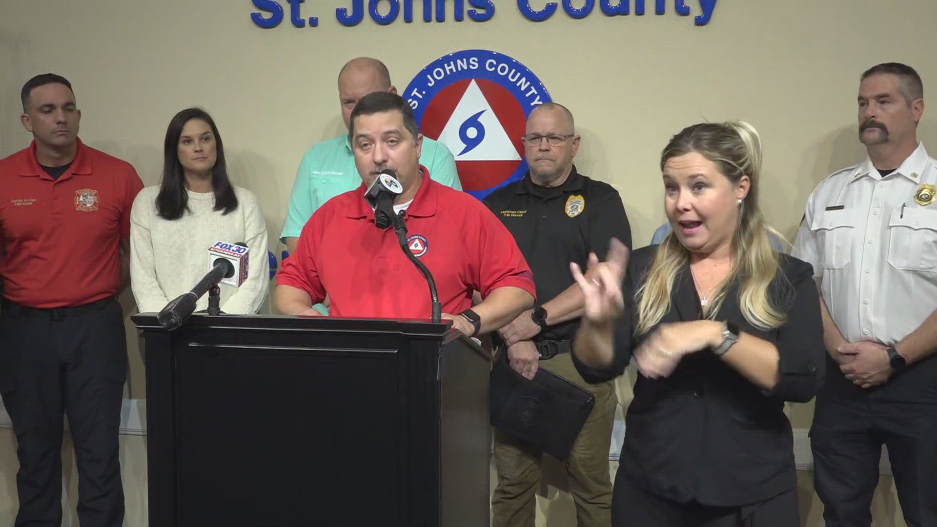 St. Johns County officials issued a mandatory evacuation order for some residents who are expected to be heavily impacted by incoming major Hurricane Milton.