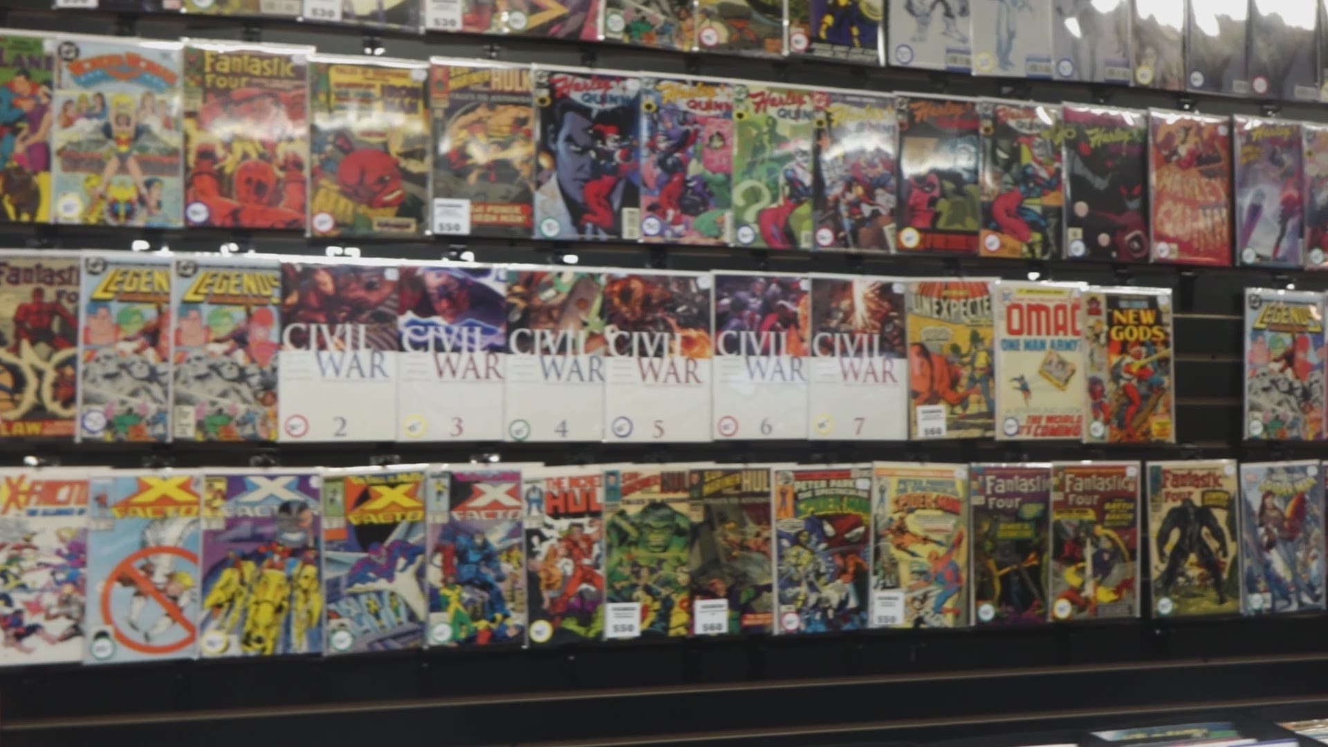 Jonathan Sanders is surrounded by superheroes every day at Coliseum of Comics in Jacksonville, but it was a real-life superhero that had the biggest impact on him.