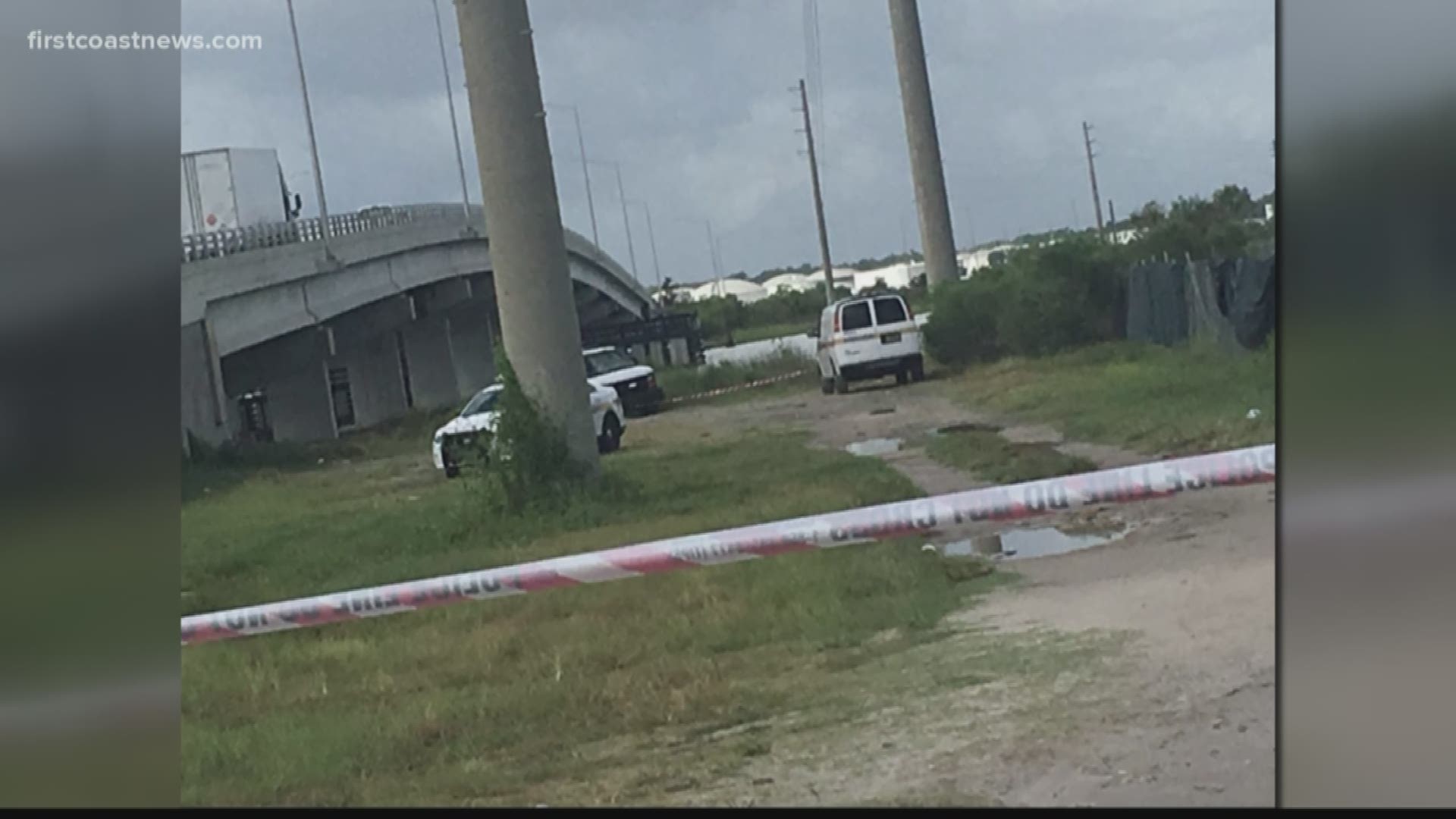 A body was found in Dunn Creek Monday near a cruise terminal in North Jacksonville along Zoo Parkway and Heckscher Drive.