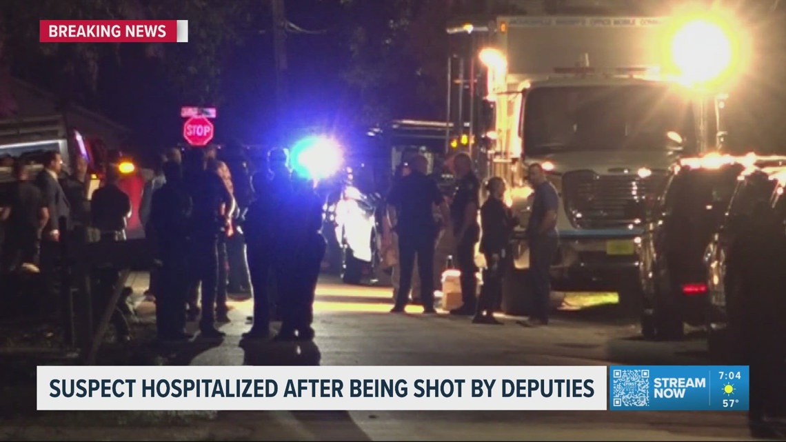 JSO officers shoot man accused of pointing gun at them, making threats ...