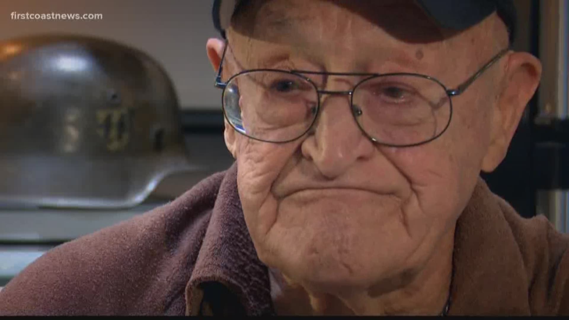 John Frank was 19 years old when he witnessed D-DAY. After, his job was to pick up the body parts on Omaha Beach.