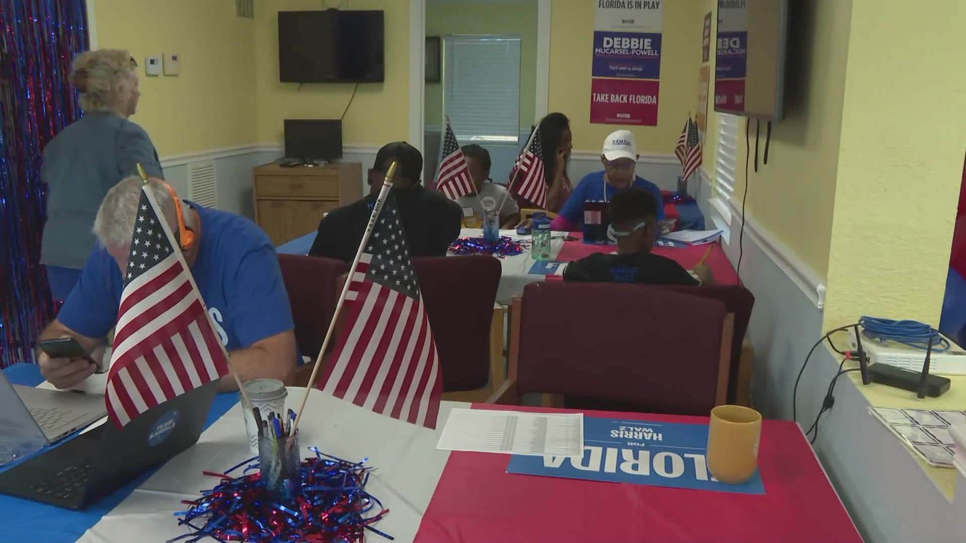 The new campaign office, located on University Boulevard North in Jacksonville, is one of five offices opening in Florida.