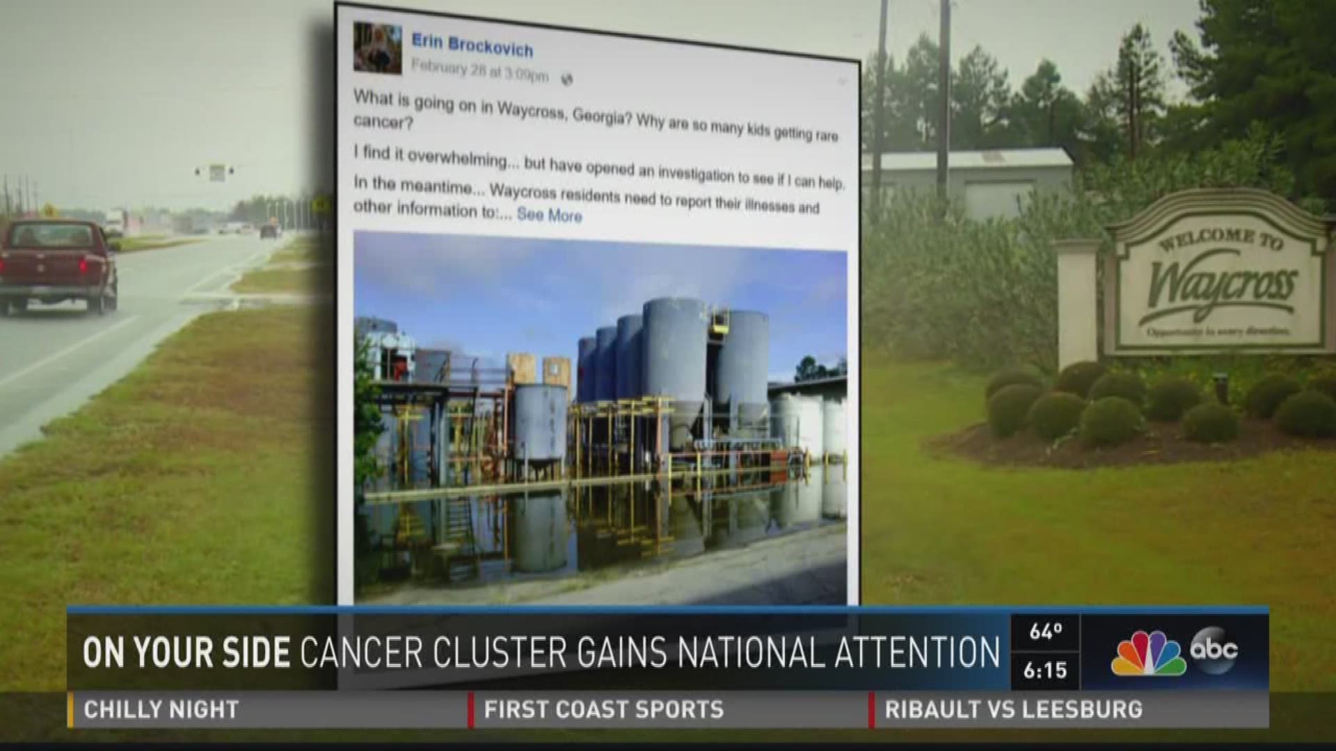 On Your Side: Cancer cluster gains national attention