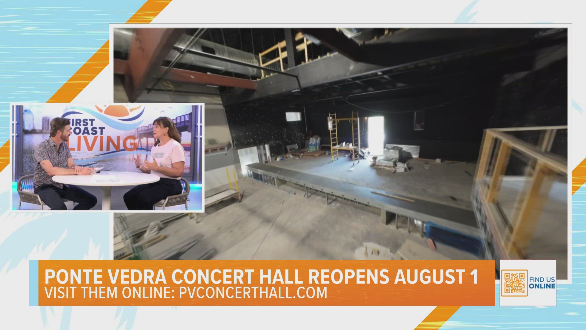Ponte Vedra Concert Hall Reopens August 1st | For more information go to pvconcerthall.com