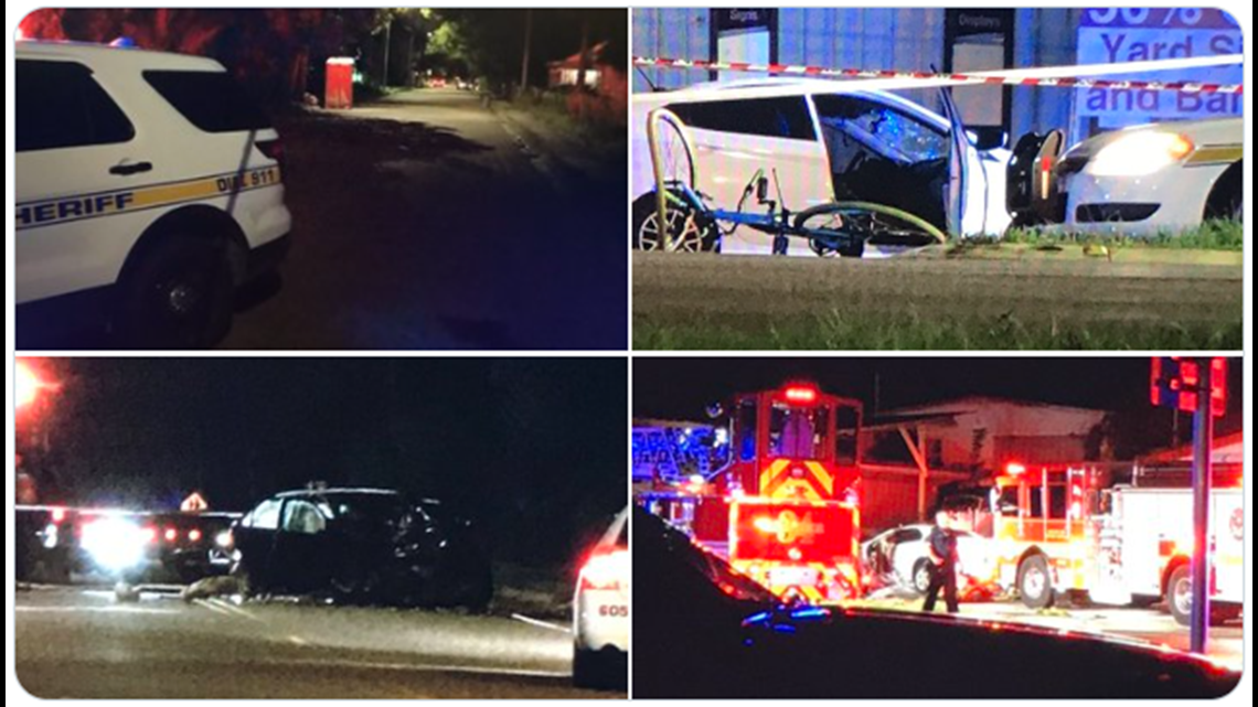 3 killed in separate crashes in Jacksonville