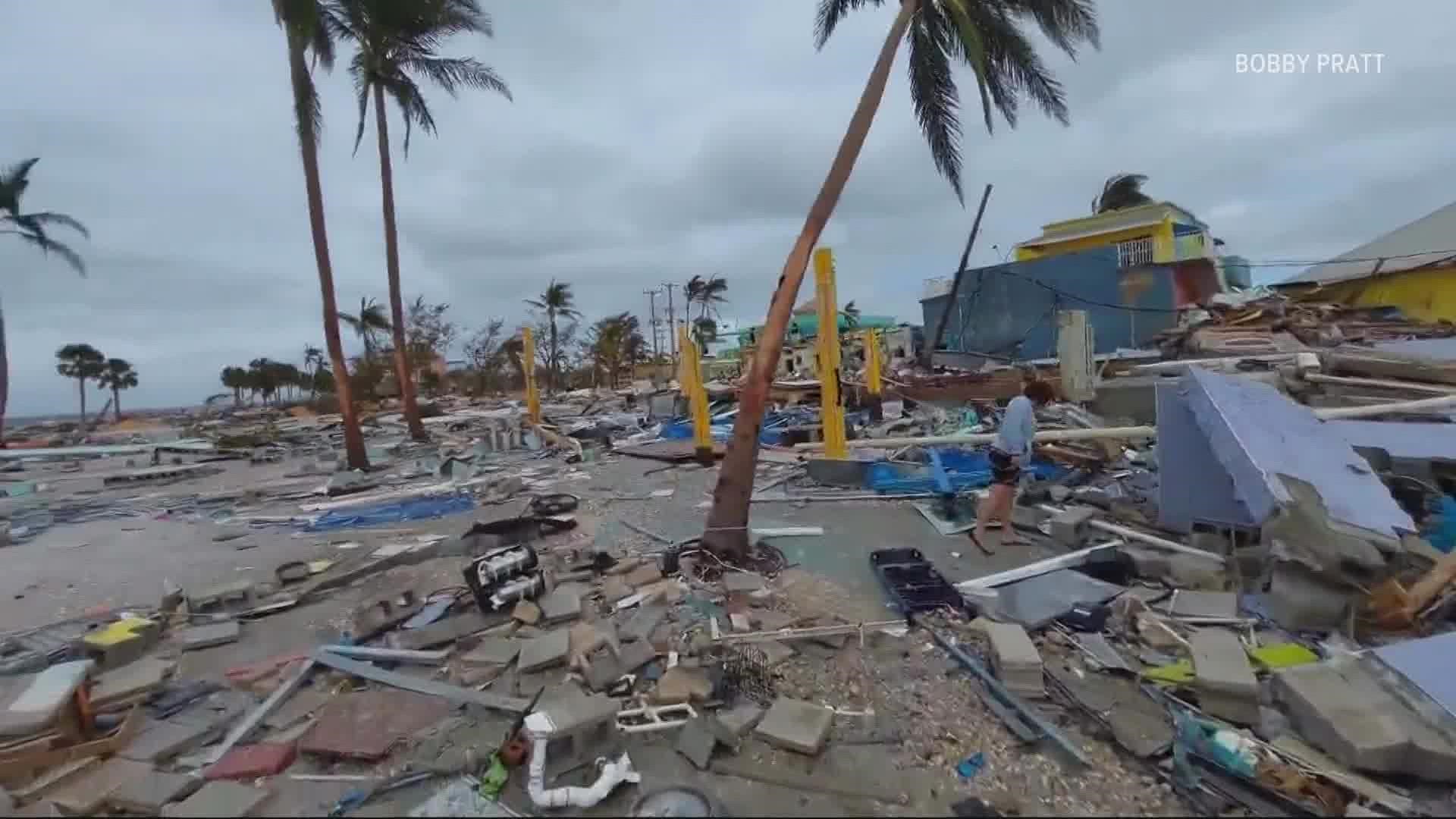 Devastation across the state of Florida after Hurricane Ian September 29 6pm