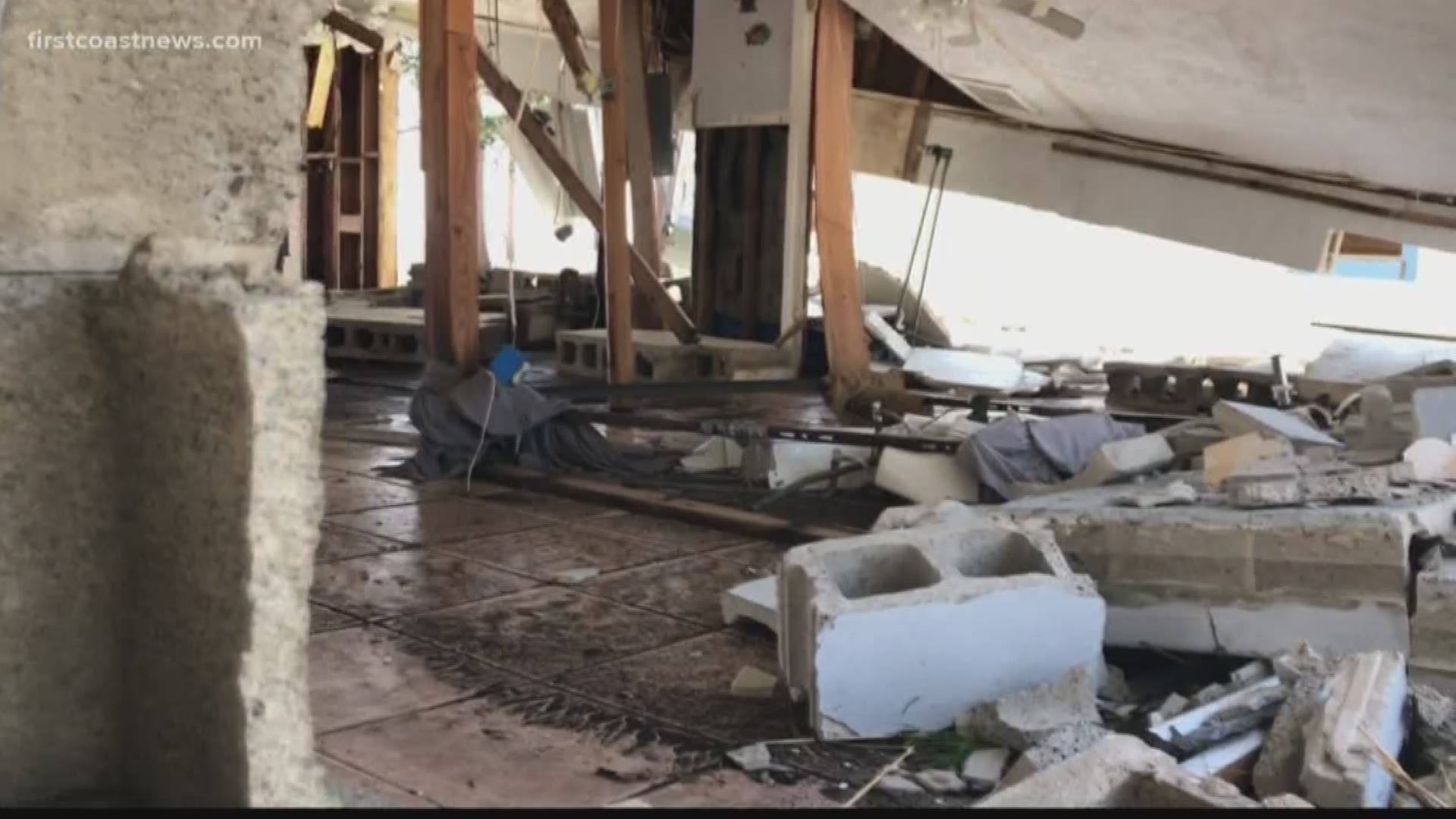 With cleanup efforts underway in Carrabelle, FL families are left figuring out which homes can be saved and which are a total loss.