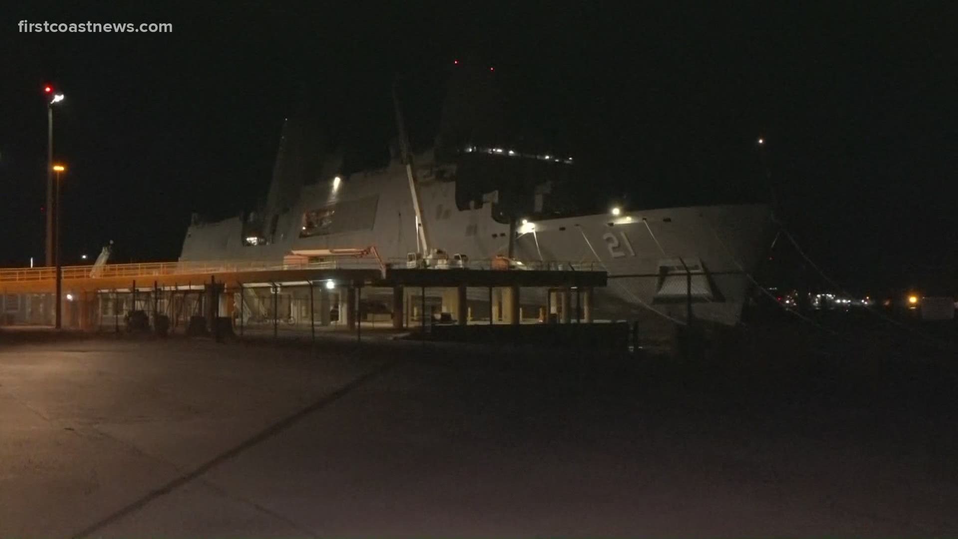 Florida Navy Ship Honors 9 11 Victims Firstcoastnews Com