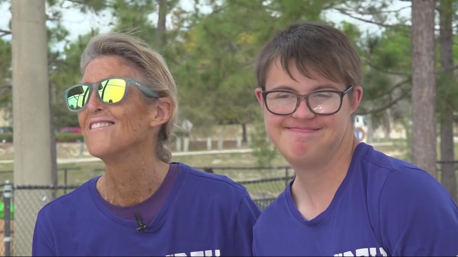Having Down syndrome has never stopped Caleb from achieving his goals.