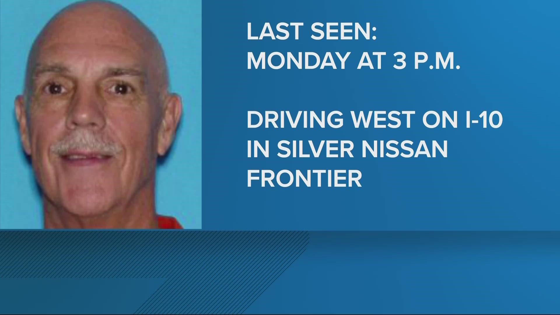 Richard Burton Cramer was last seen on Monday at 3 p.m. and is believed to have early stages of dementia. If you have seen him, call 904-277-7342