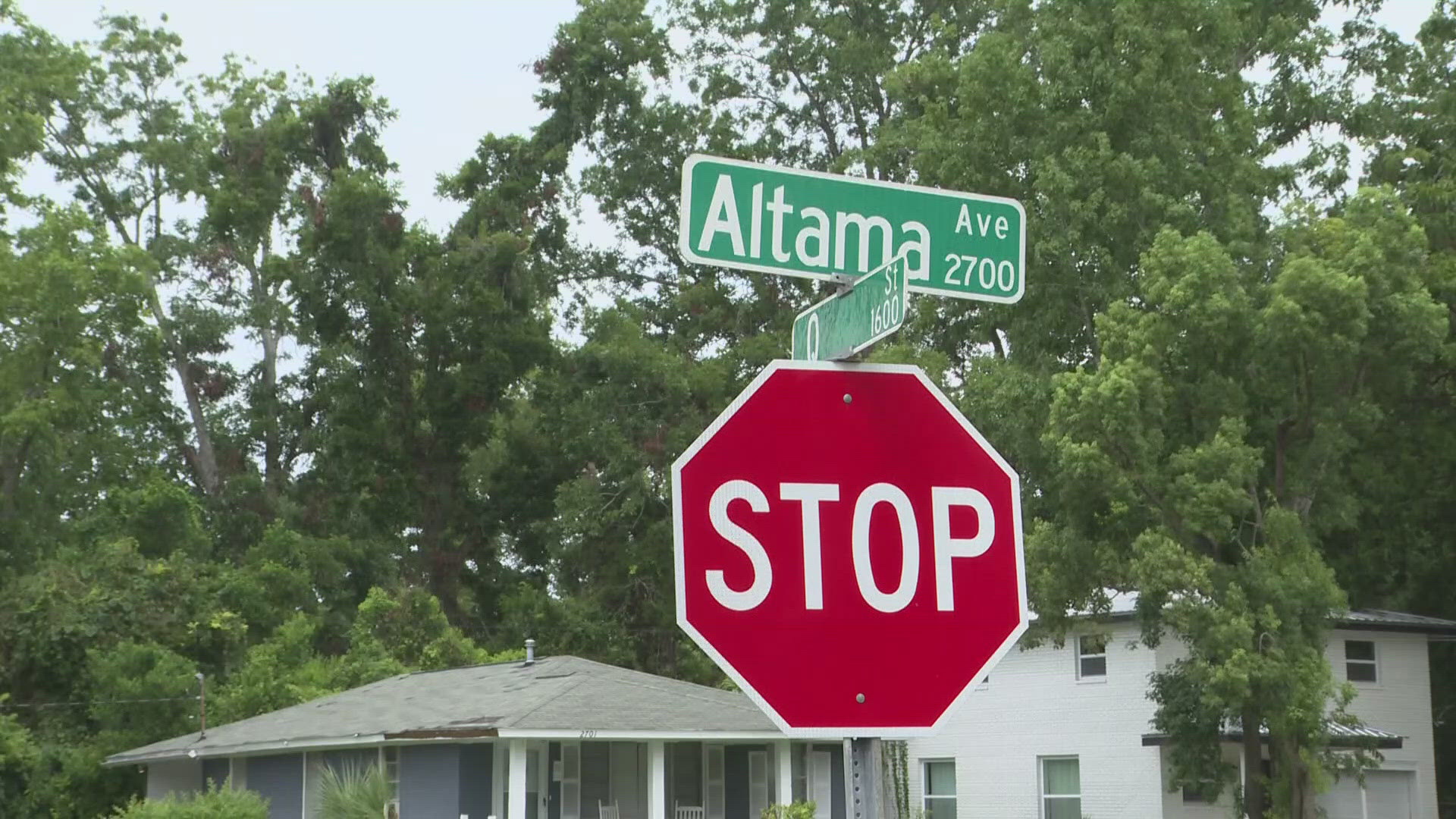 Police say two suspects have been arrested and charged with the murder of a 14-year-old girl in Brunswick.