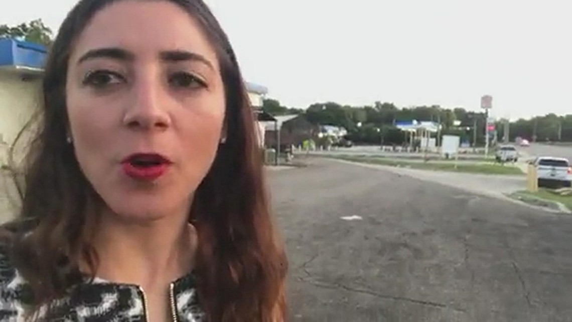 Police search for 2 suspects in gas station shooting