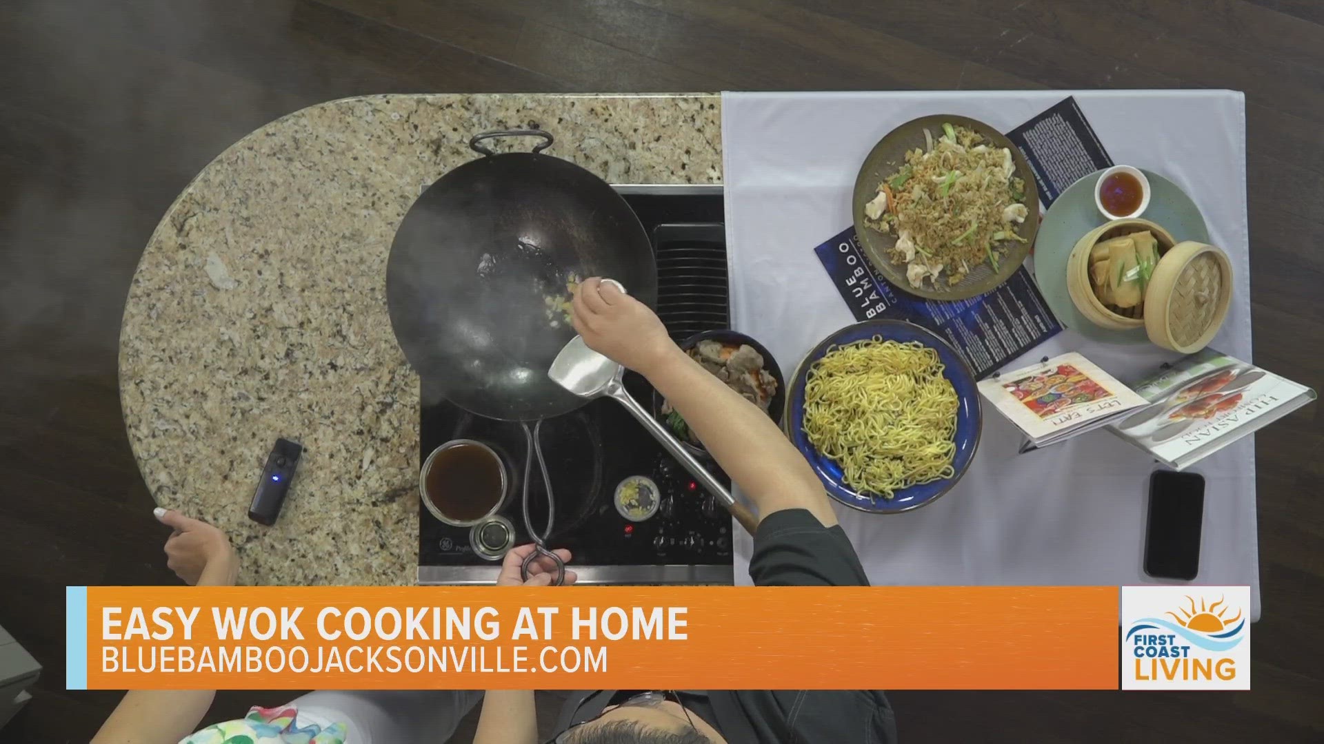 Chef Dennis Chan from Blue Bamboo Jacksonville joins First Coast Living for Livin' in the Kitchen!