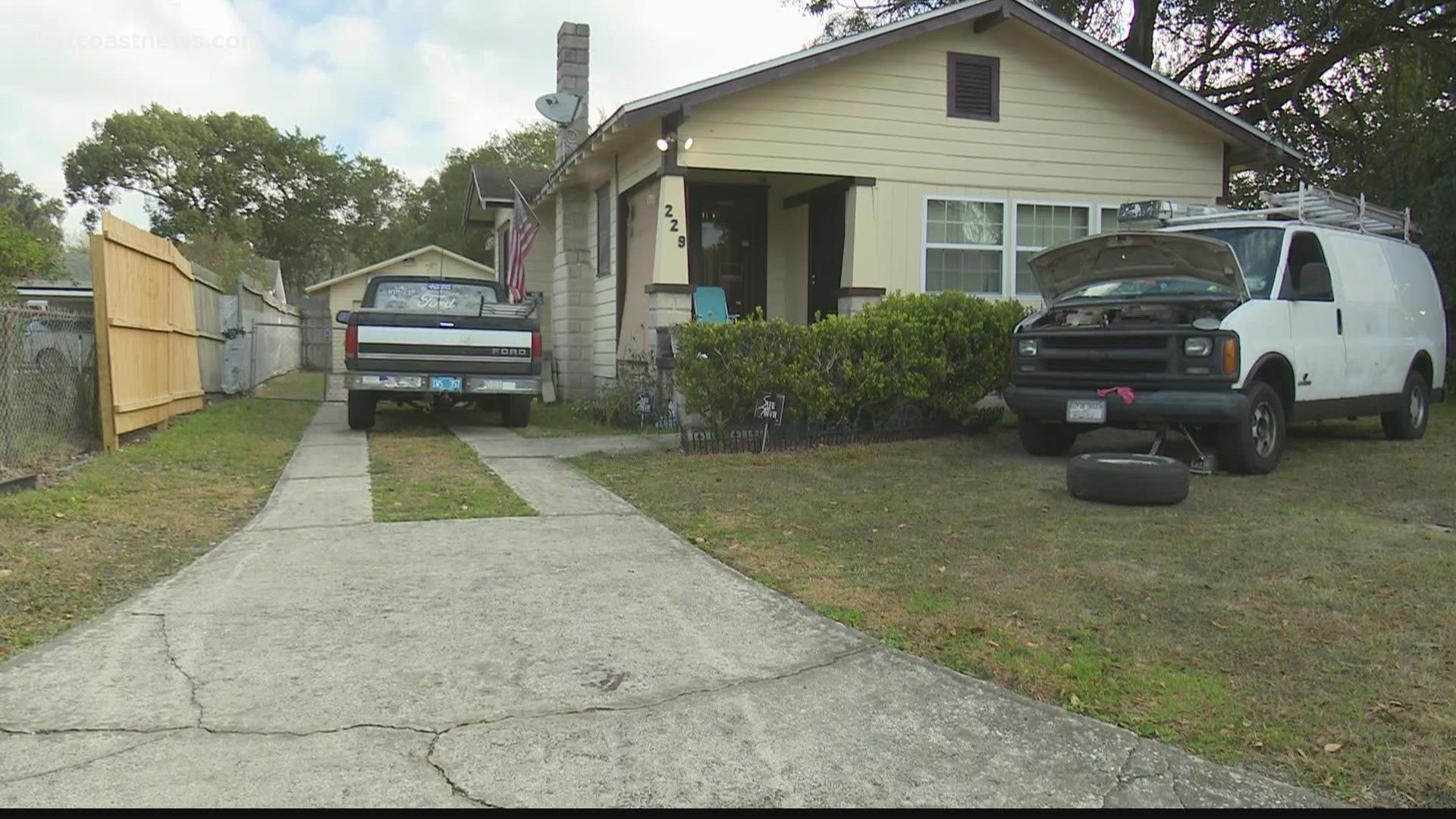 A man called to report shots fired near his home, and when officers were on the scene, he showed them a device he had found days earlier.