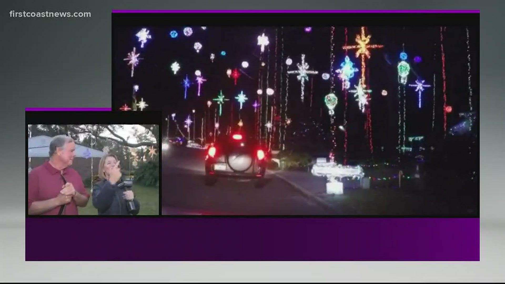 A popular subdivision for Christmas lights has already got their decorations up and running this year.