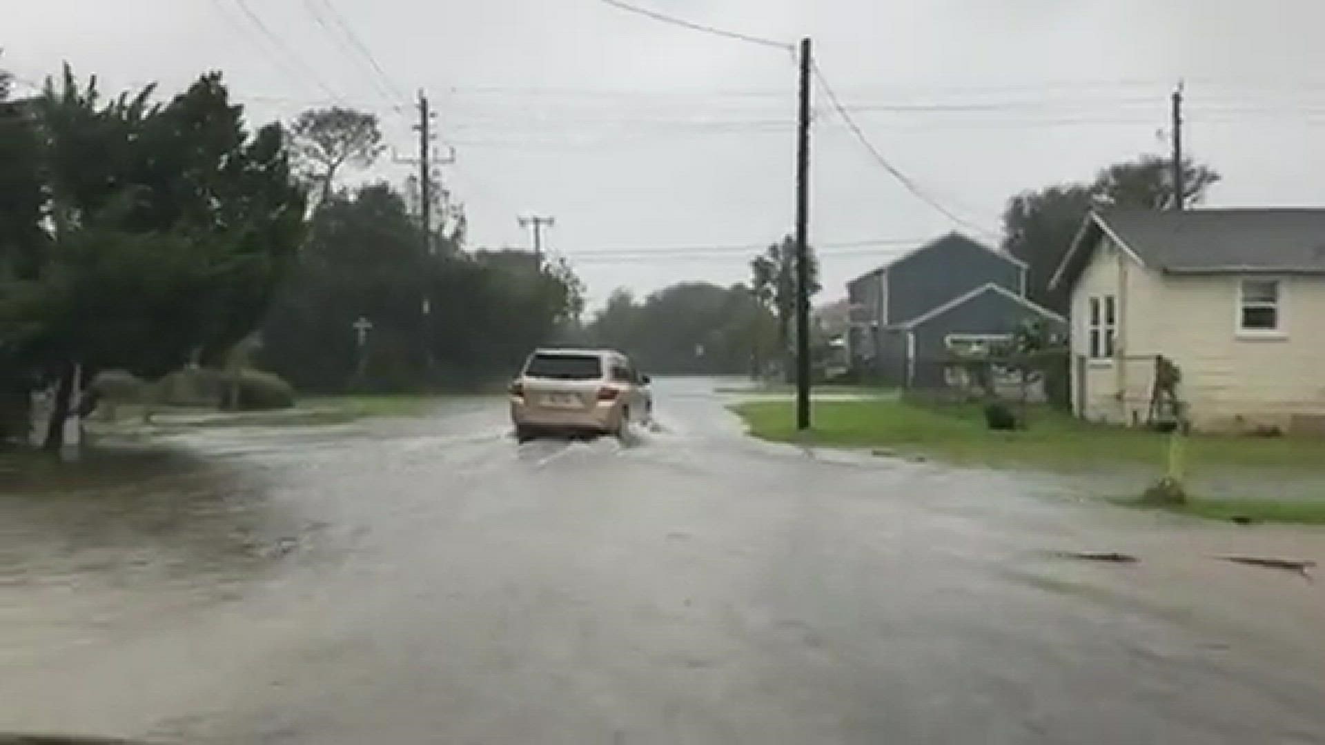 Water rising in St. Augustine due to Tropical Storm Ian
Credit: Renata Di Gregorio