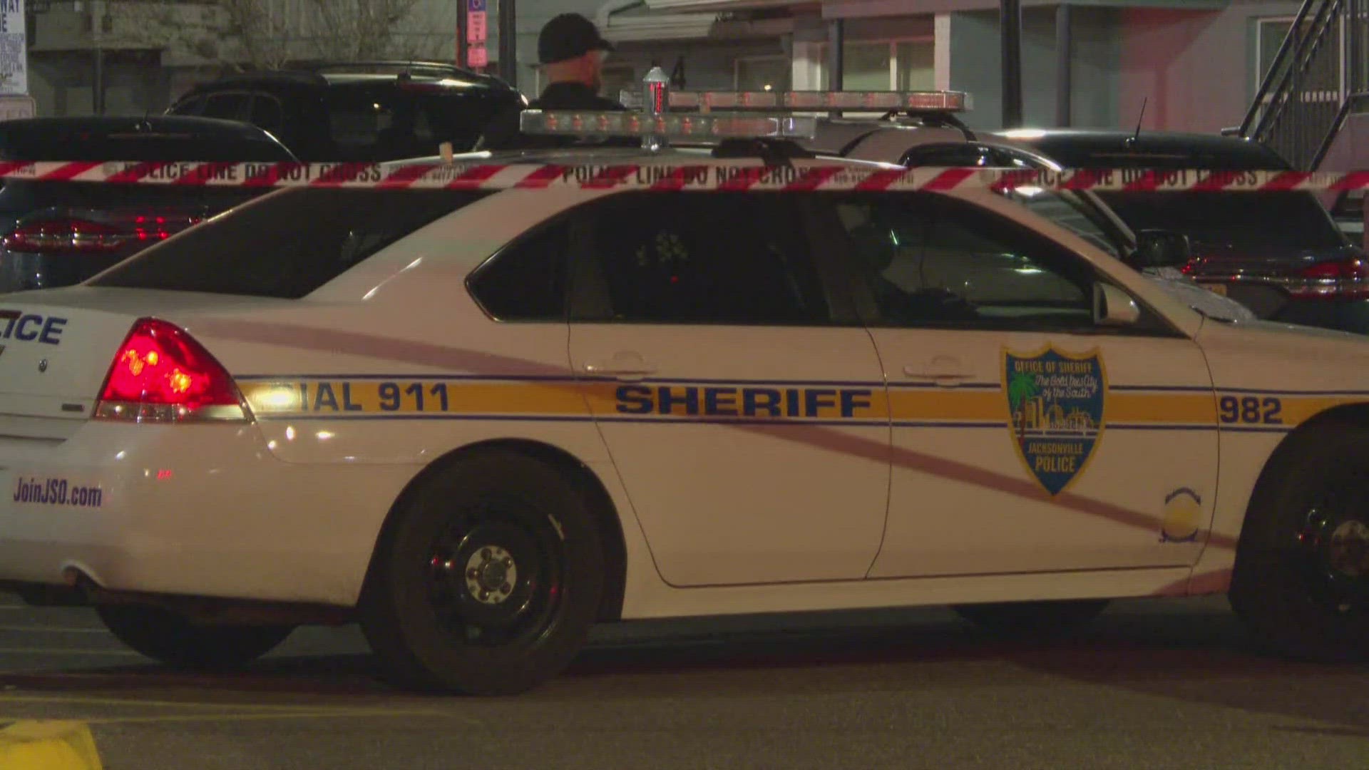 The Jacksonville Sheriff's Office said a man in his 40s was shot in the hip near Mayfair Village.