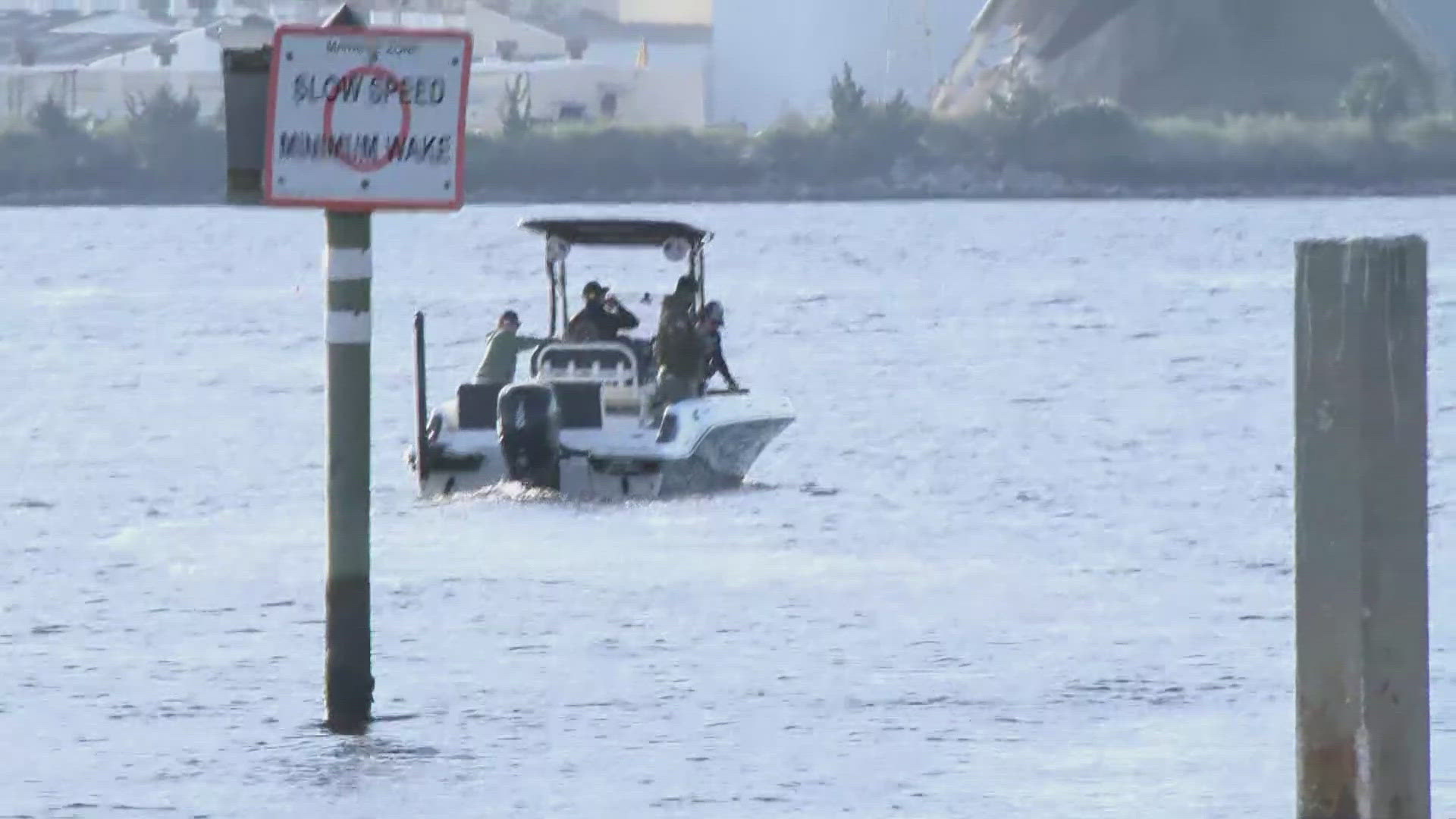 The U.S. Coast Guard suspended the search for three missing boaters, including two children, Saturday evening after a boat capsized Friday evening.