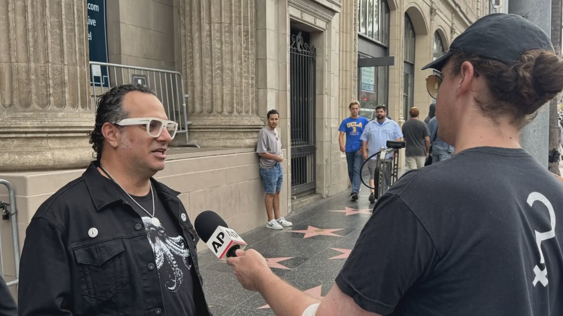 A Jacksonville man who was among hundreds set to watch "Jimmy Kimmel Live" is raising concerns about the suspension, calling it an attack on free speech.