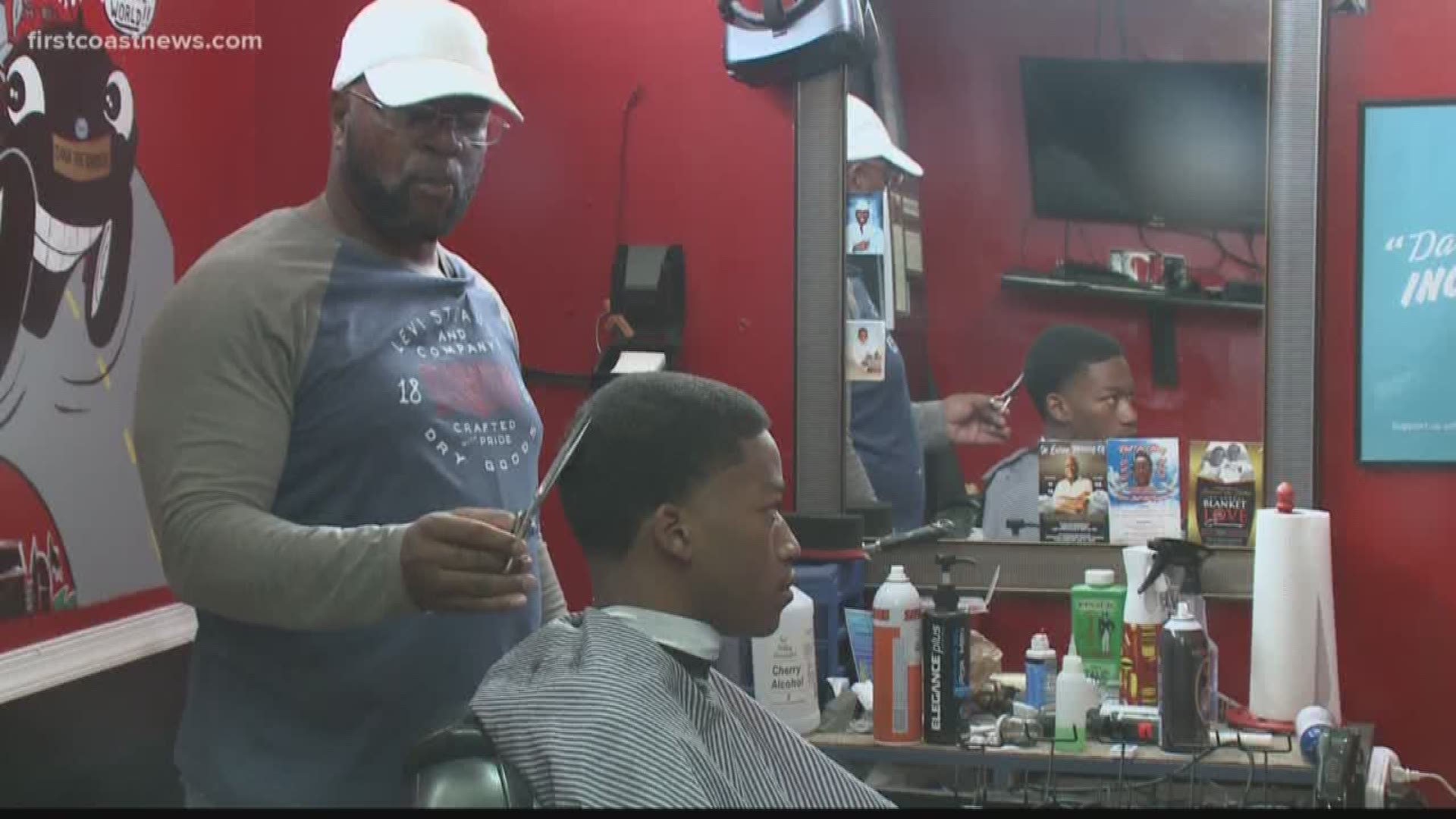 This barbershop not only stands as a place to cut hair, it's also a non-profit that can bring positive change to people's lives.